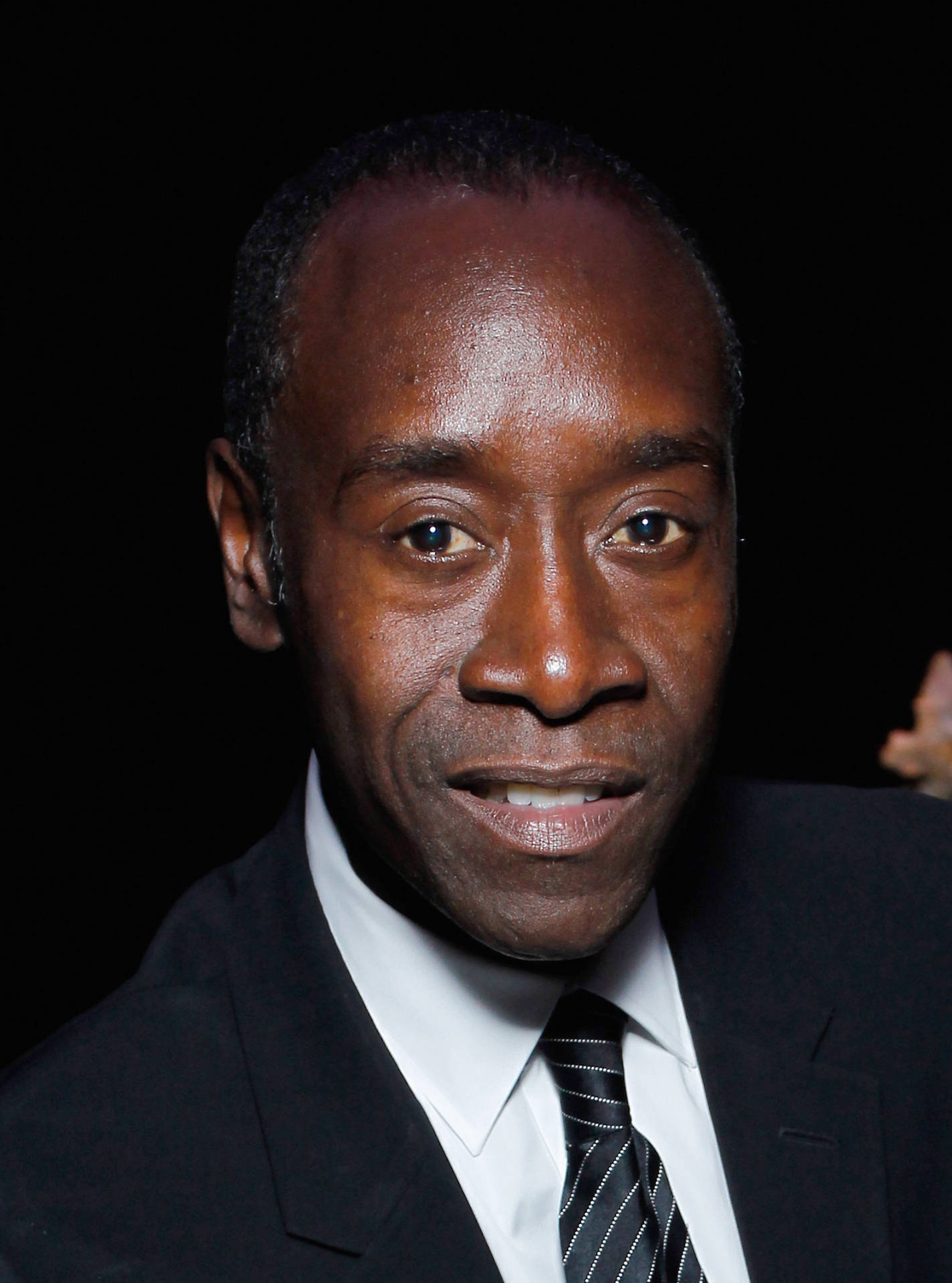 Oscar-nominated Actor Don Cheadle With A Modest Smile