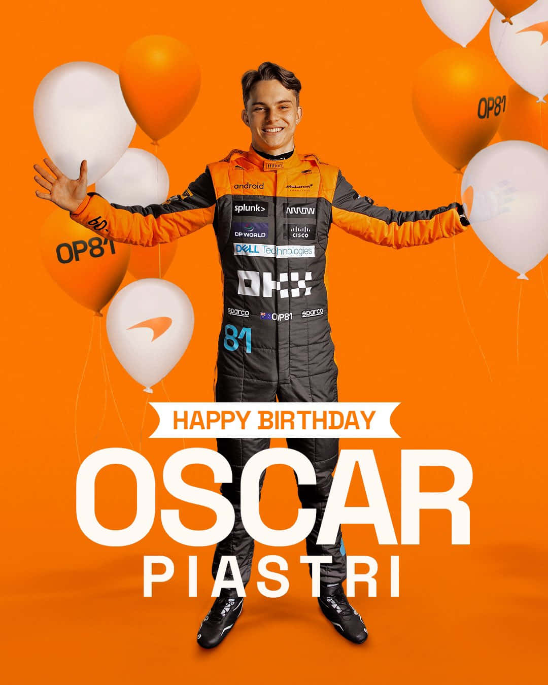 Oscar Piastri Background