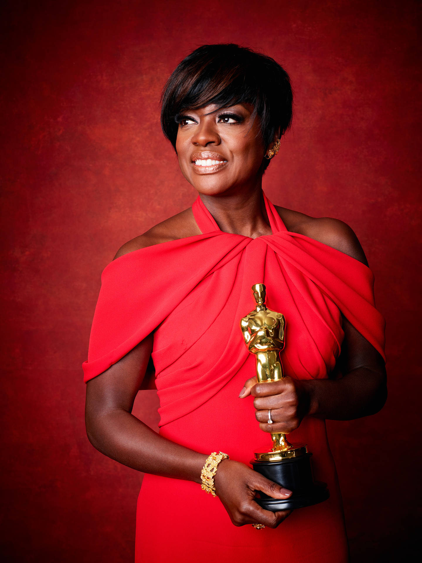 Oscar Winner Viola Davis Photoshoot Background