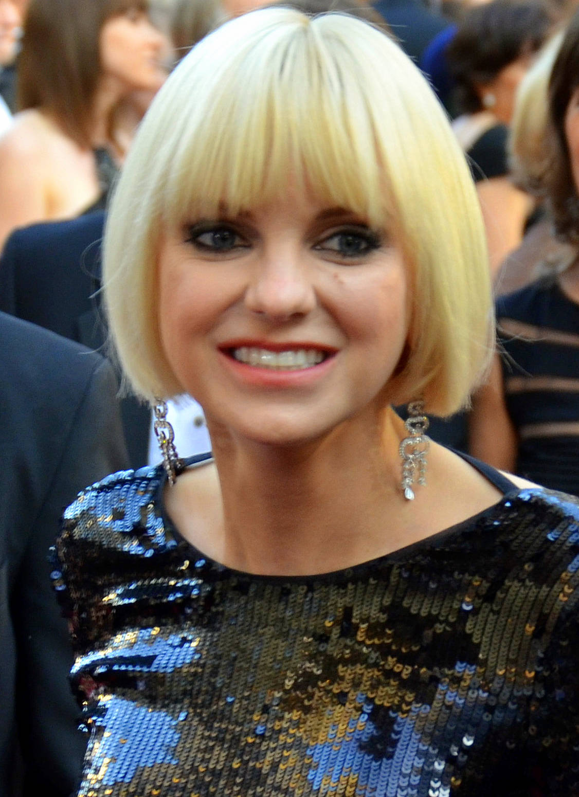 Oscars 2012 Red Carpet American Actress Anna Faris Background