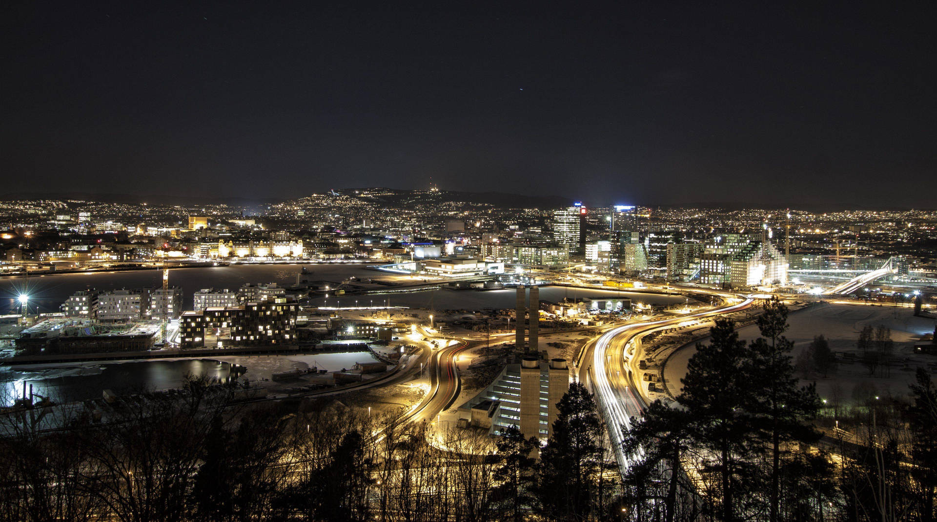 Oslo Night Sky