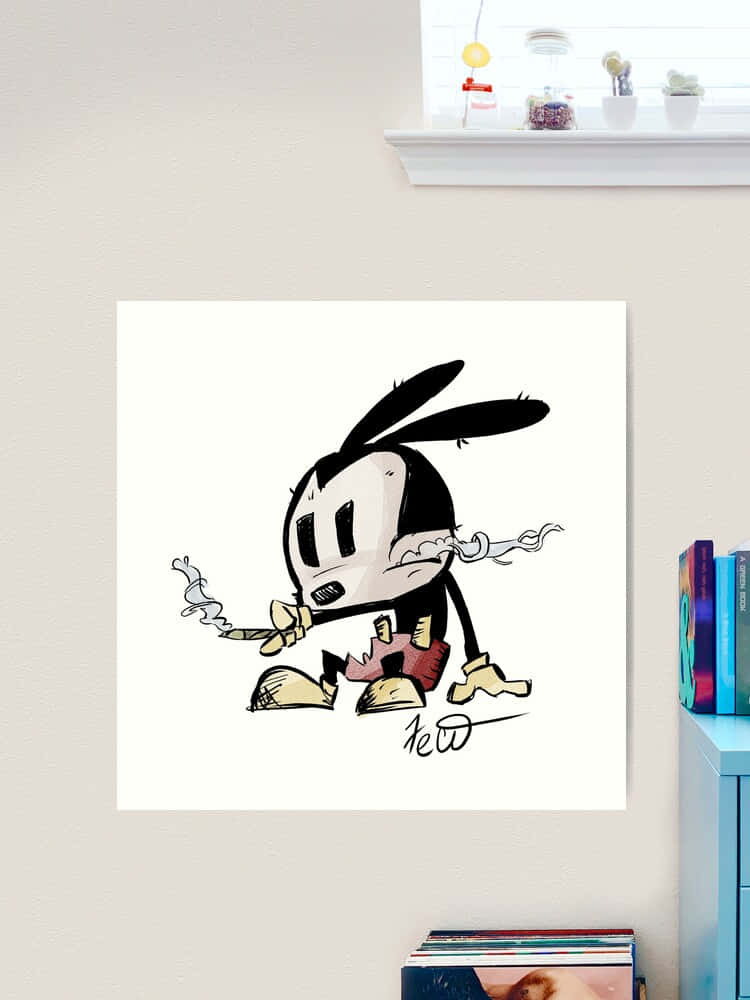 Oswald The Lucky Rabbit Artwork Background