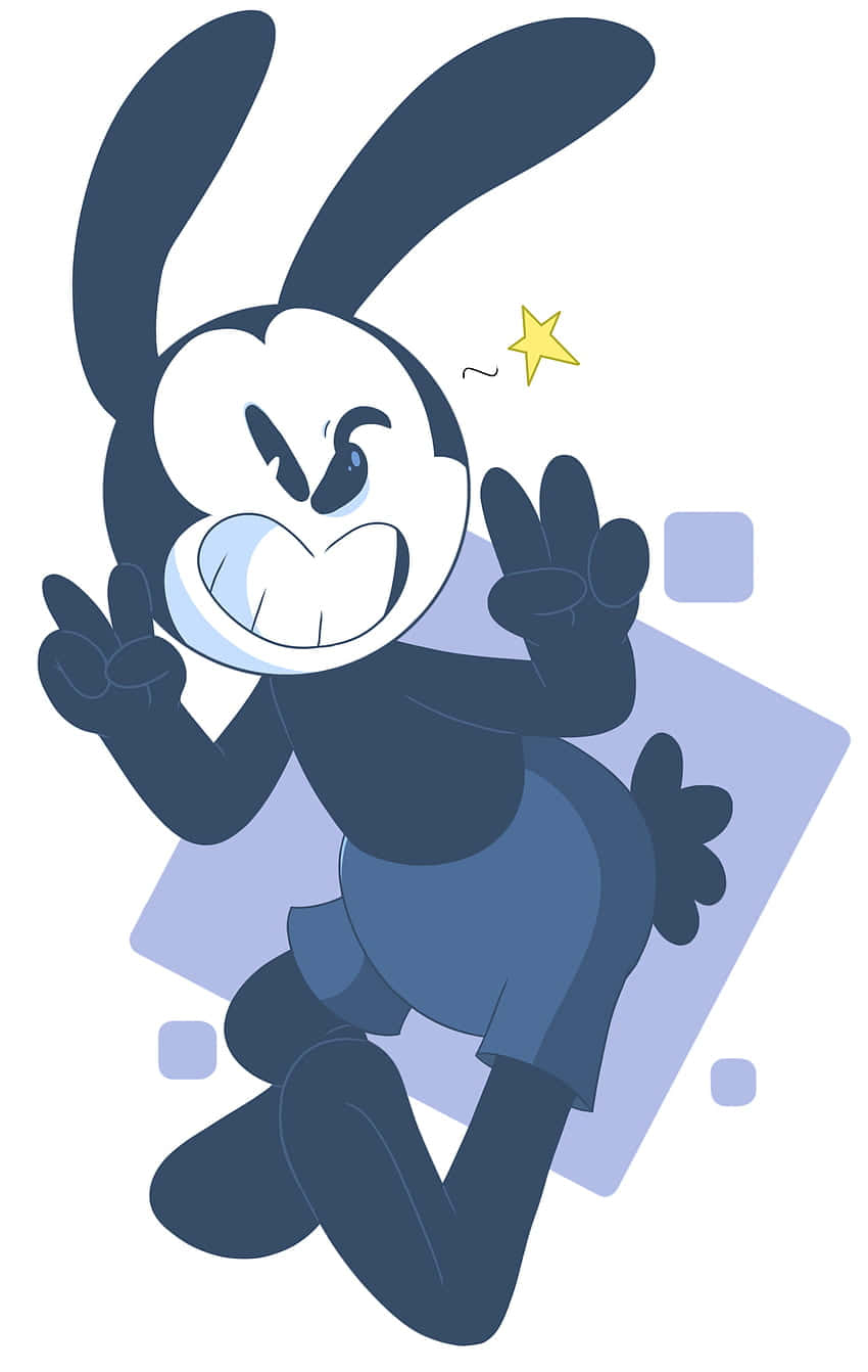 Oswald The Lucky Rabbit Cartoon Background