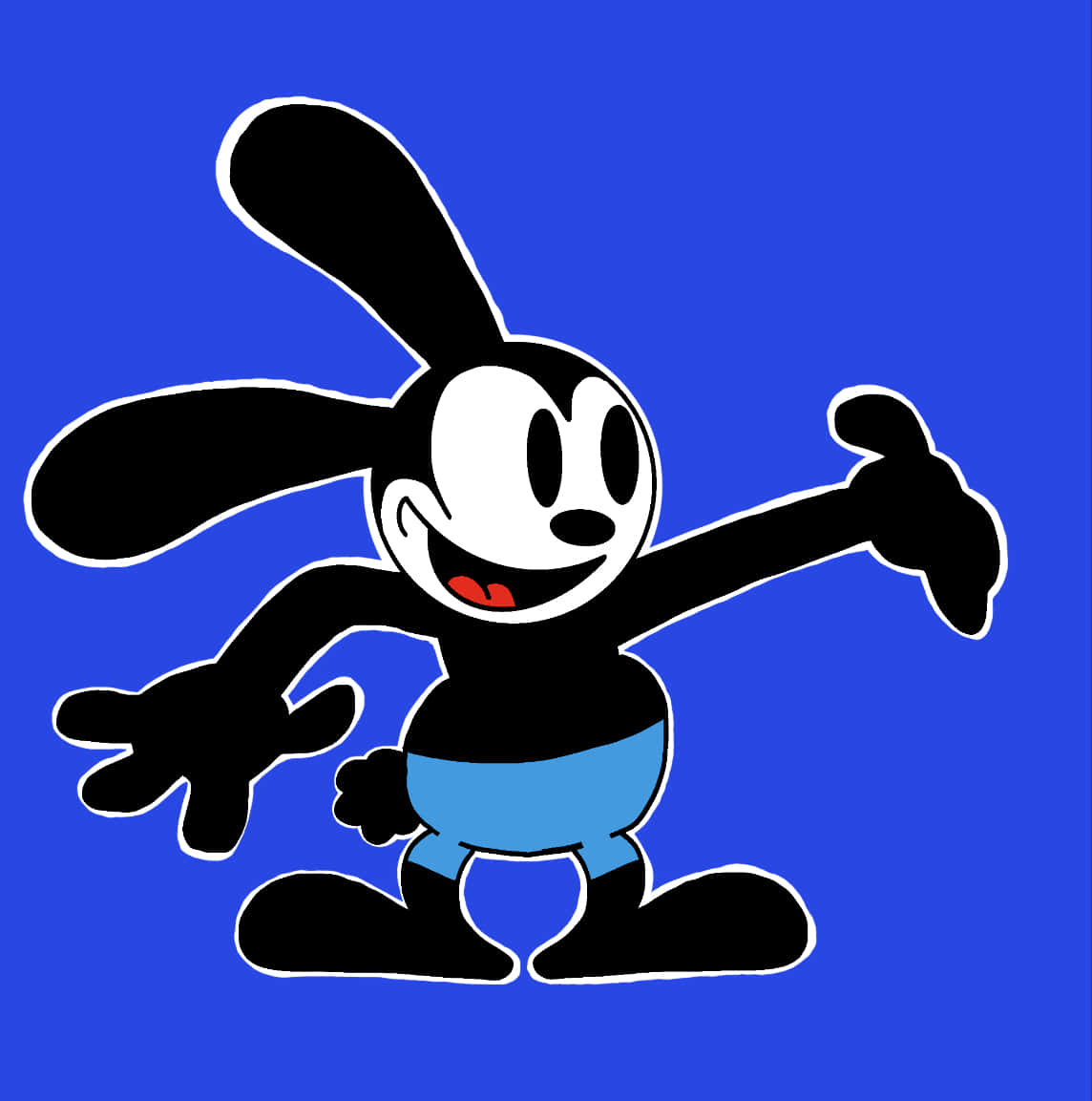 Oswald The Lucky Rabbit Cartoon Background