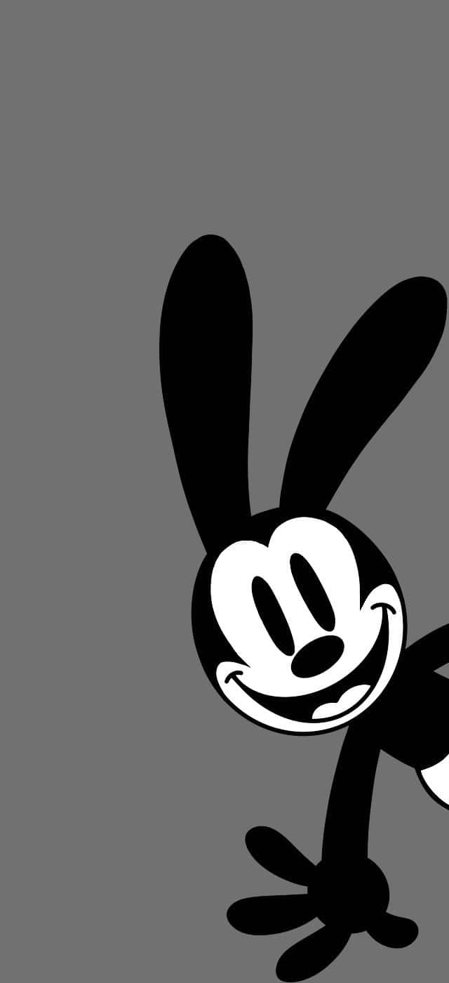 Oswald The Lucky Rabbit Classic Pose Background