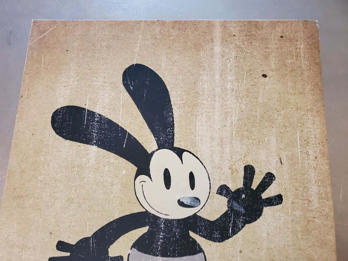 Oswald The Lucky Rabbit Vintage Artwork Background