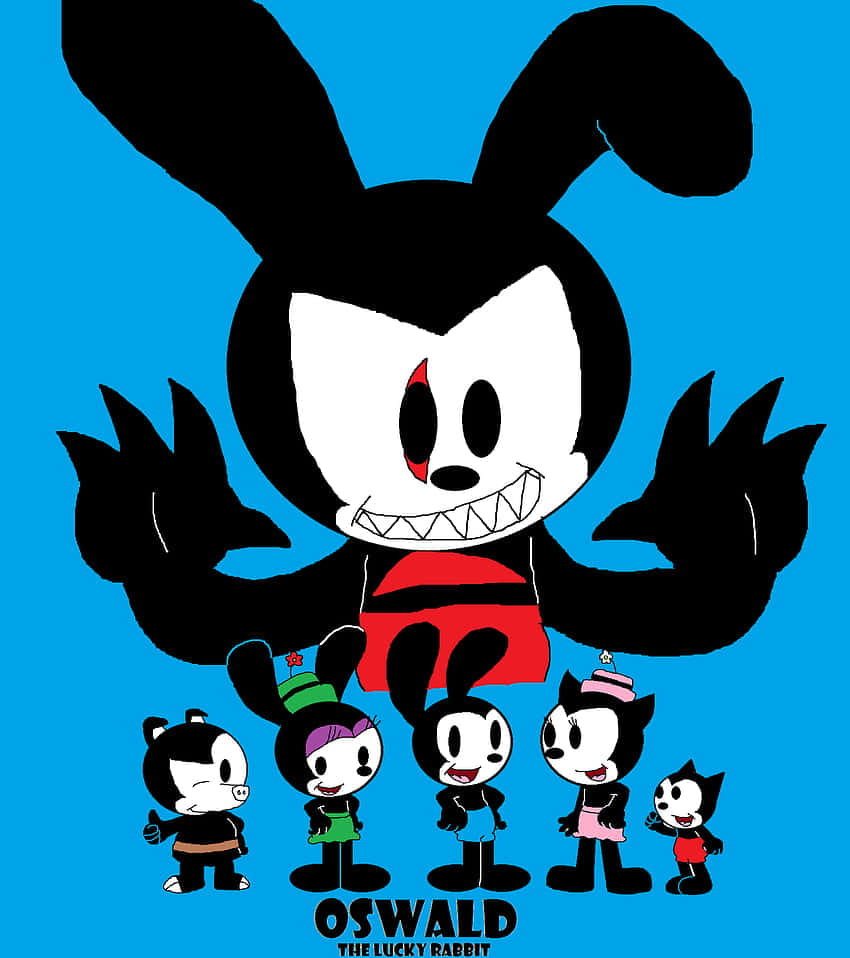 Oswald The Lucky Rabbitand Friends Background