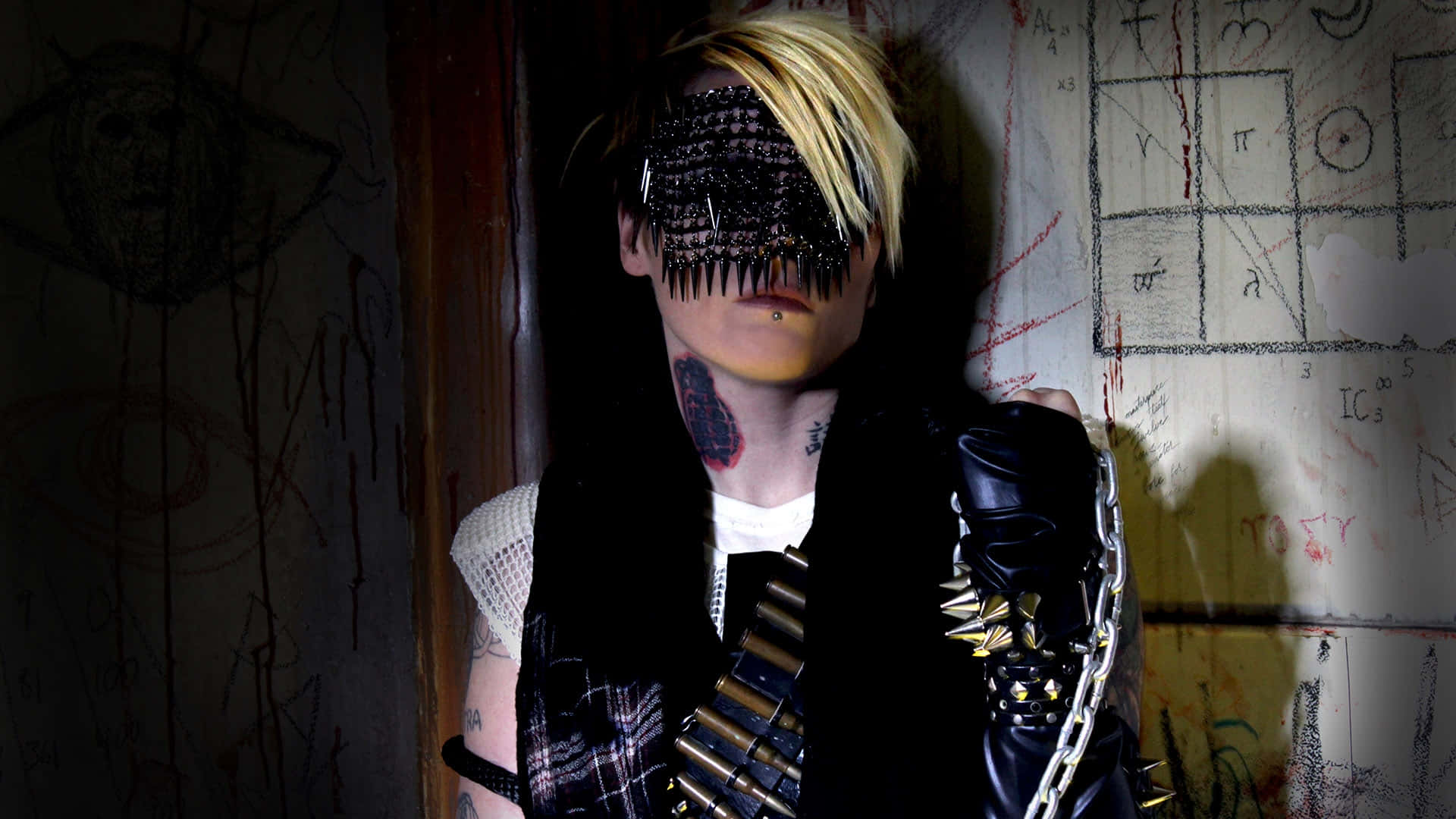 Otep Shamaya Tatuaje En El Cuello Background