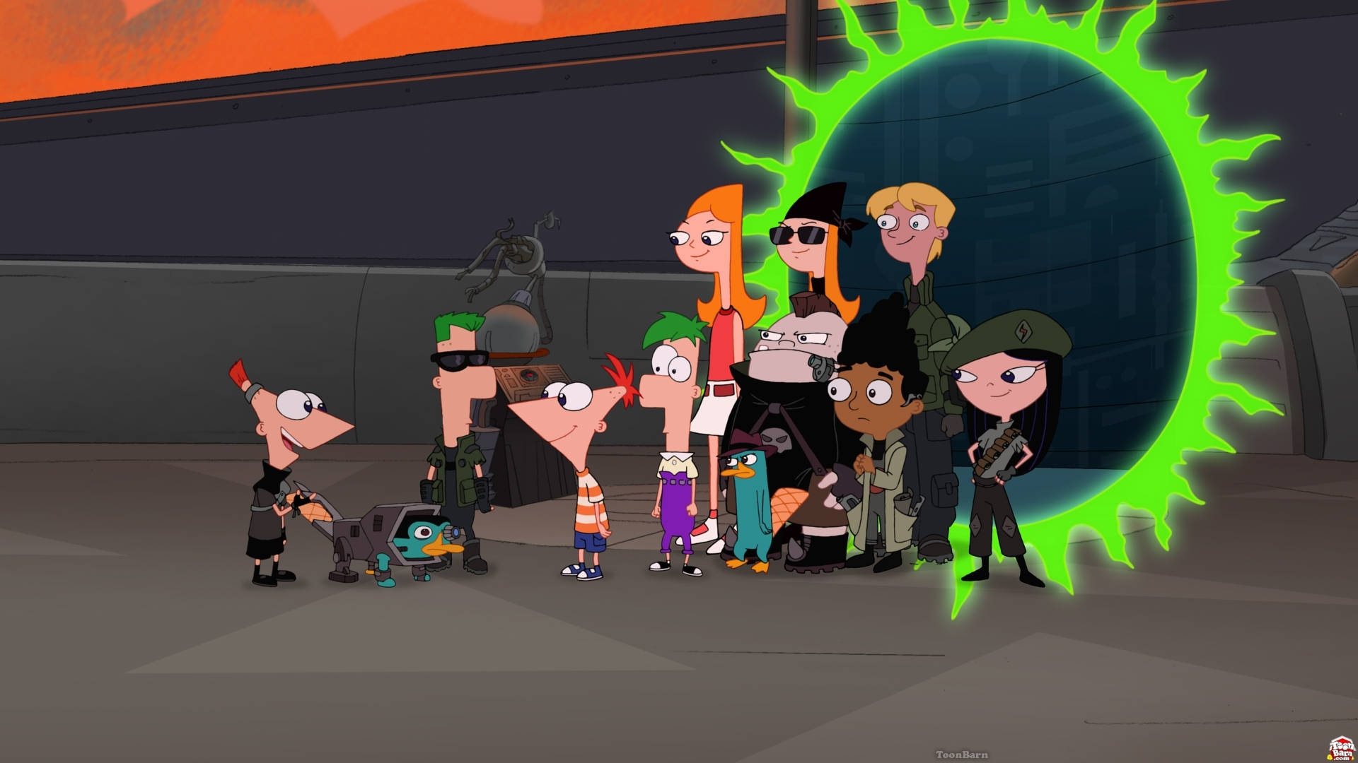 Other Dimension Phineas And Ferb Background