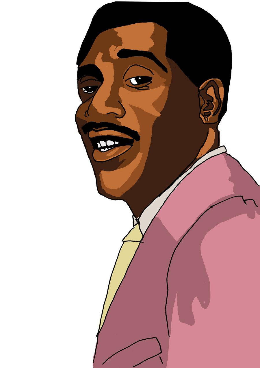 Otis Redding Unique Vector Art Background