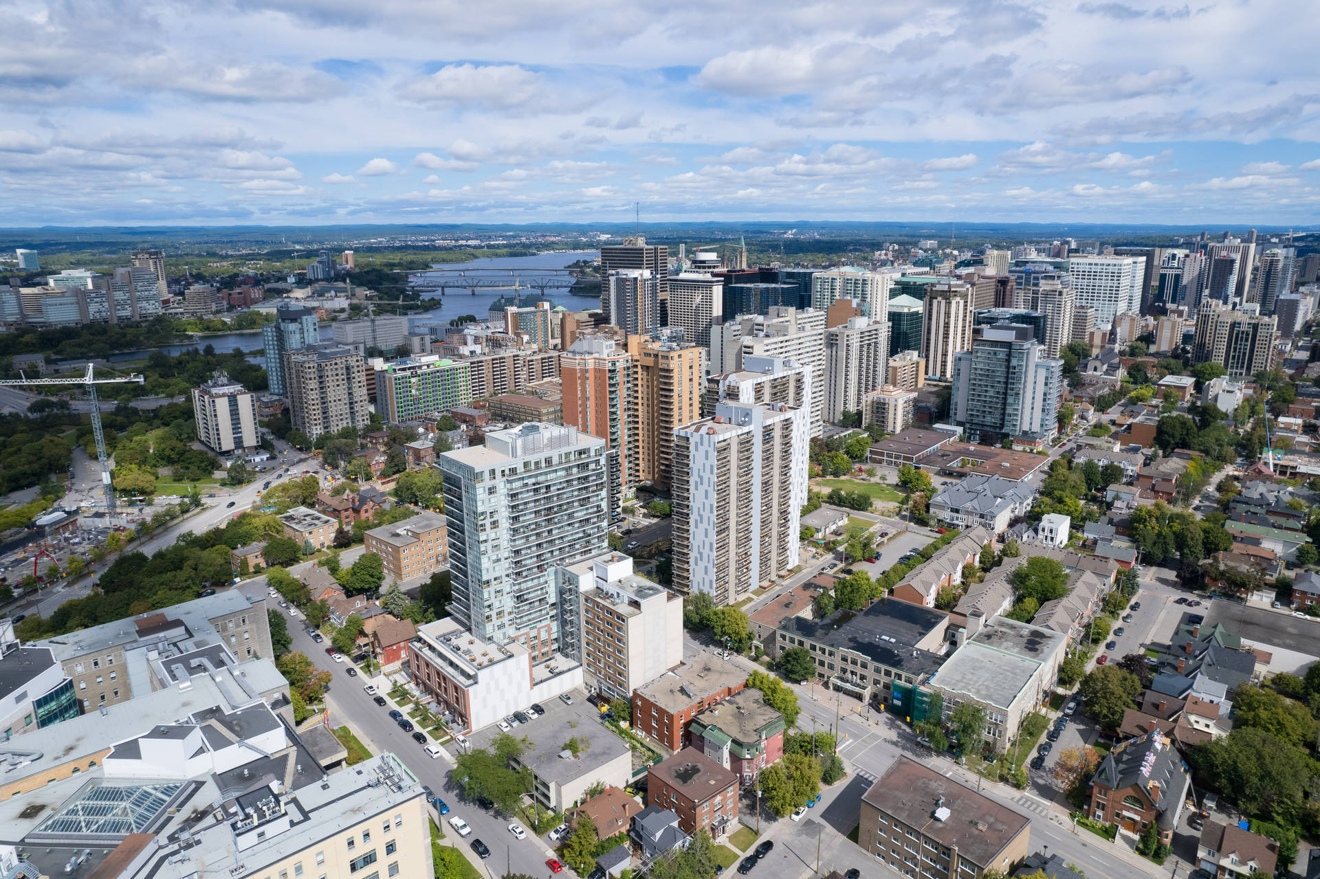 Ottawa Canada Skyline Background