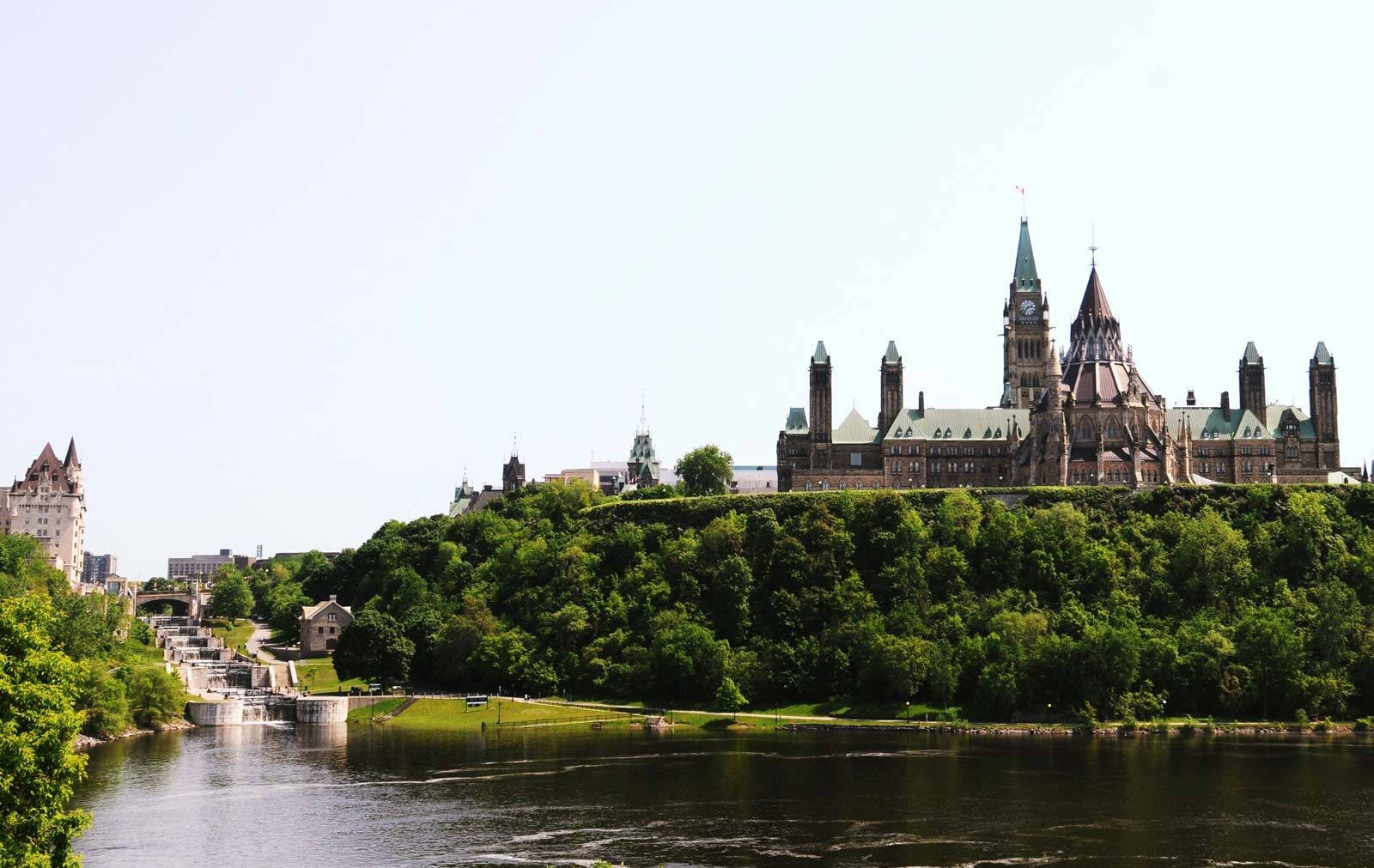 Ottawa River In Ottawa, Ontario