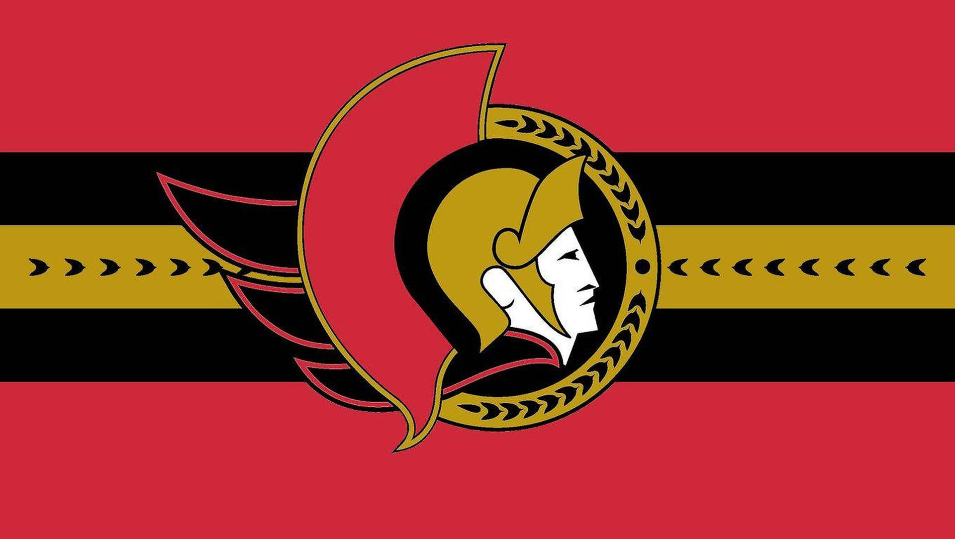 Ottawa Senators Side View Logo Background