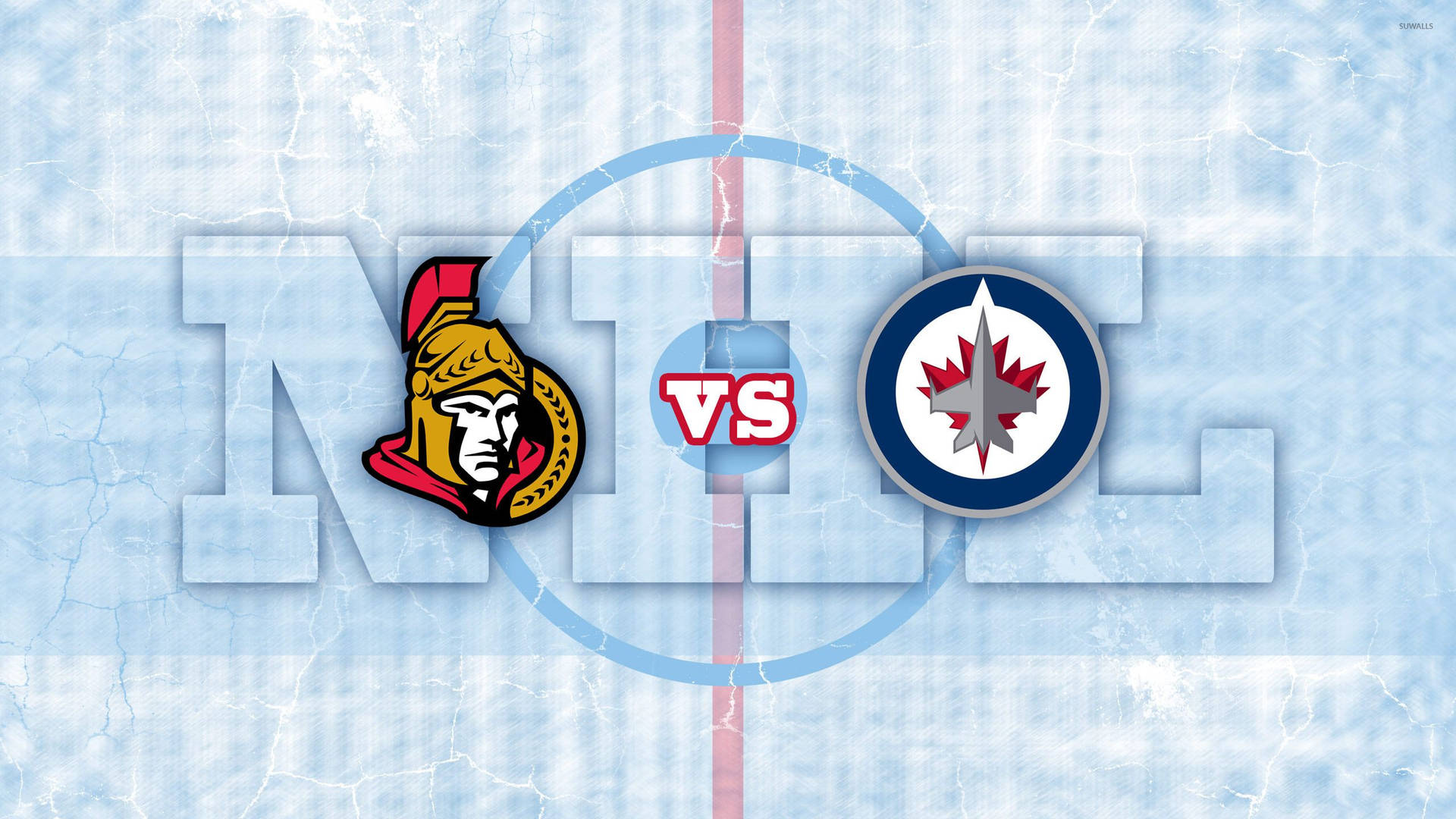 Ottawa Senators Vs Winnipeg Jets Background