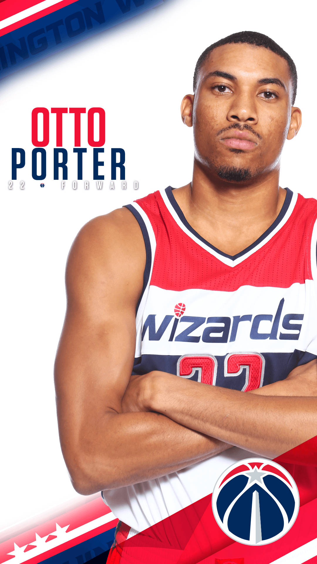 Otto Porter Jr Basketball Card Background