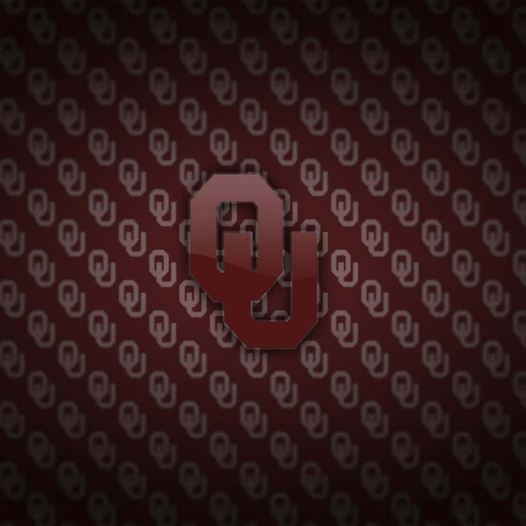 Ou Sooners Logo Dark Pattern Background