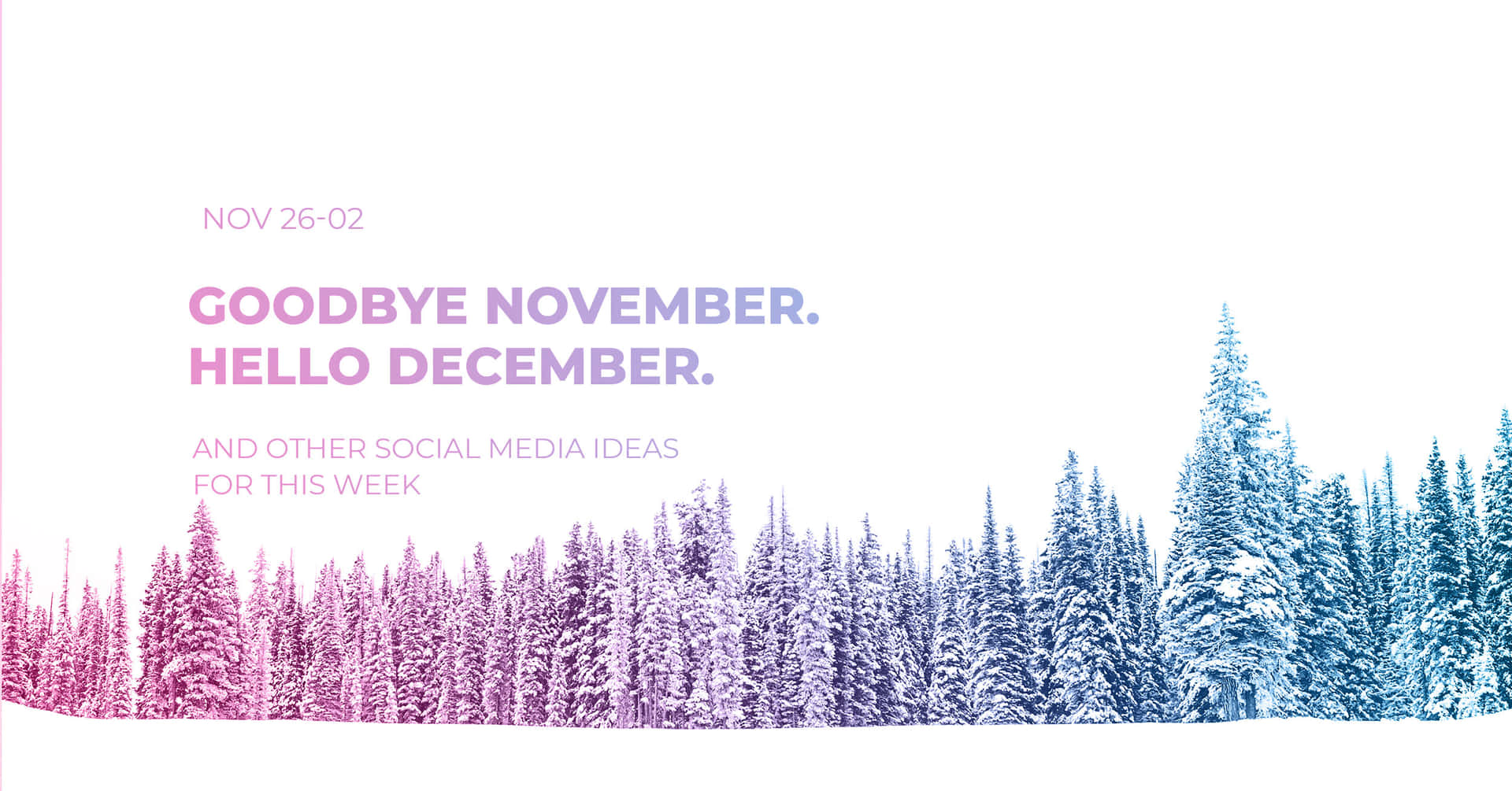Our Journey Through November Is Complete, And Here Comes December! Background