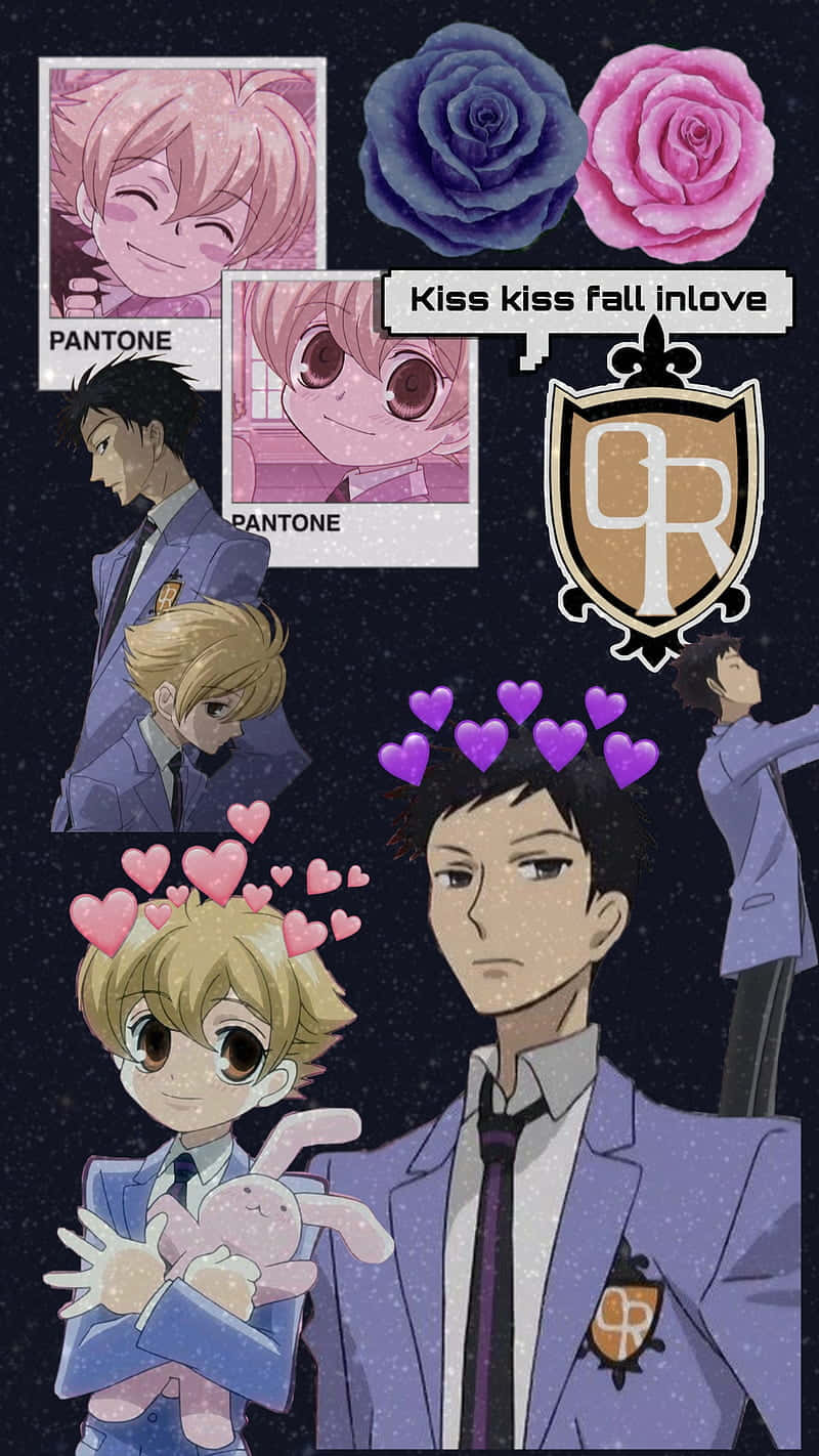Ouran High School Host Club Collage Background