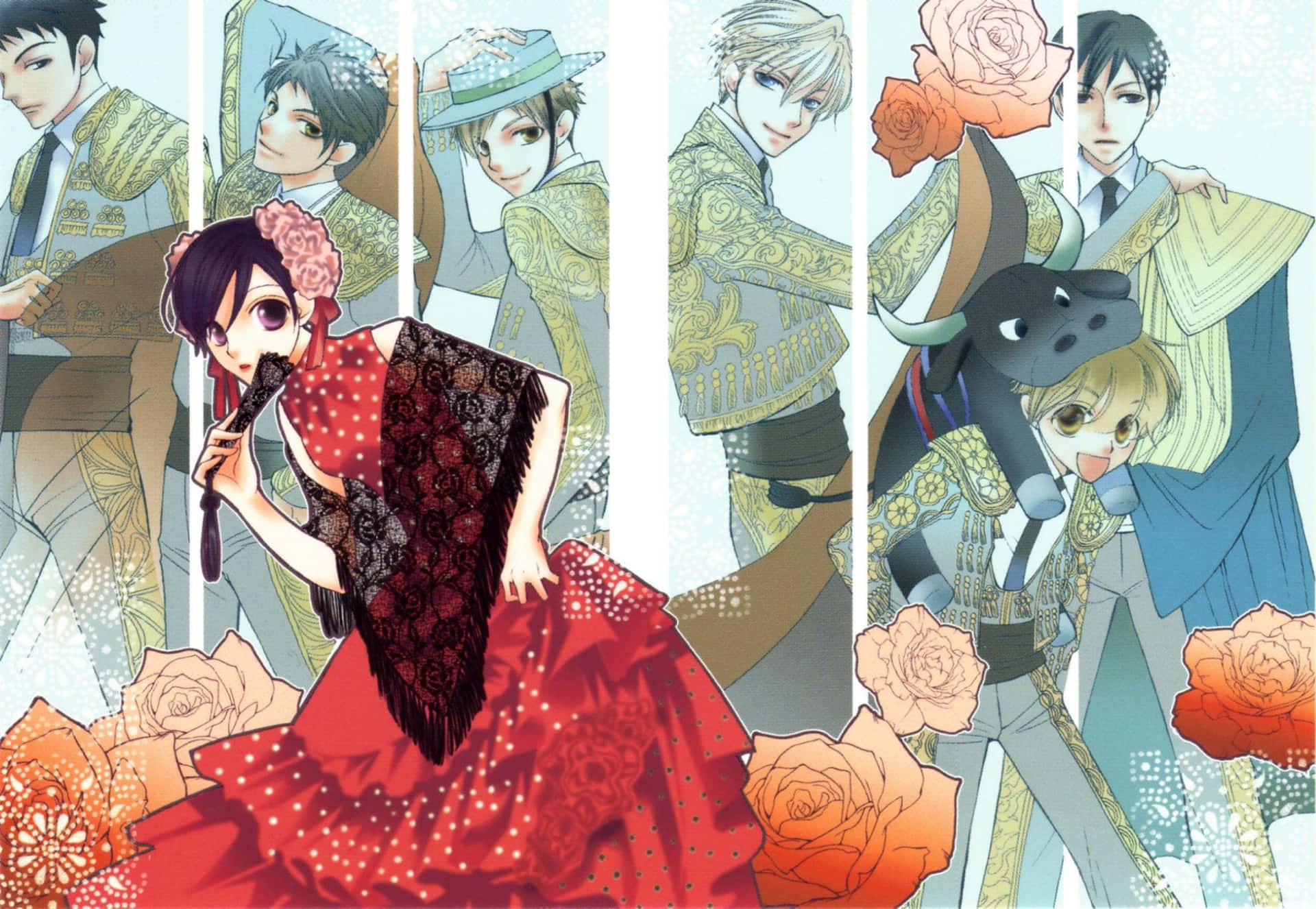 Ouran High School Host Club - Main Characters Background