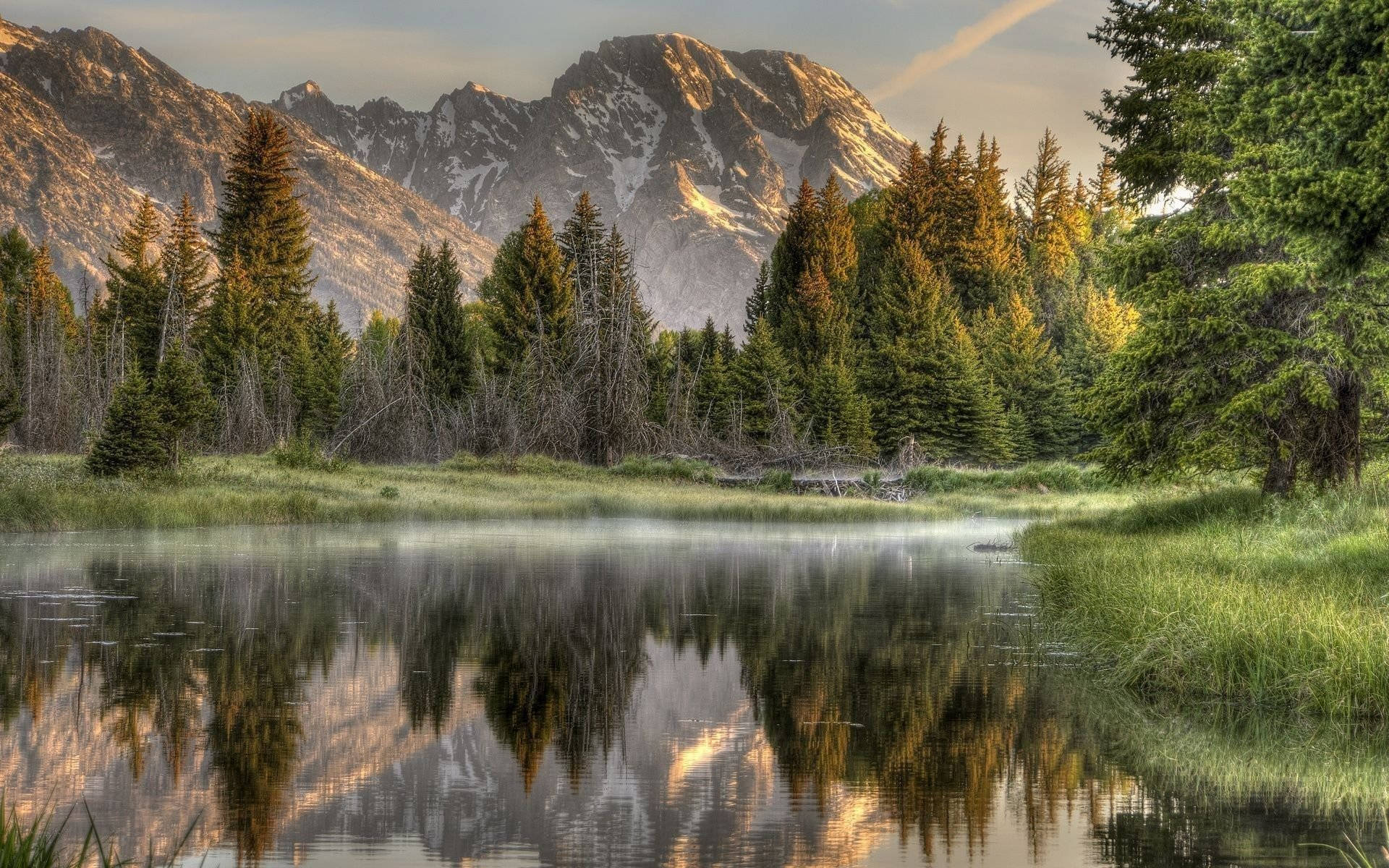 Outdoor Clear River Background