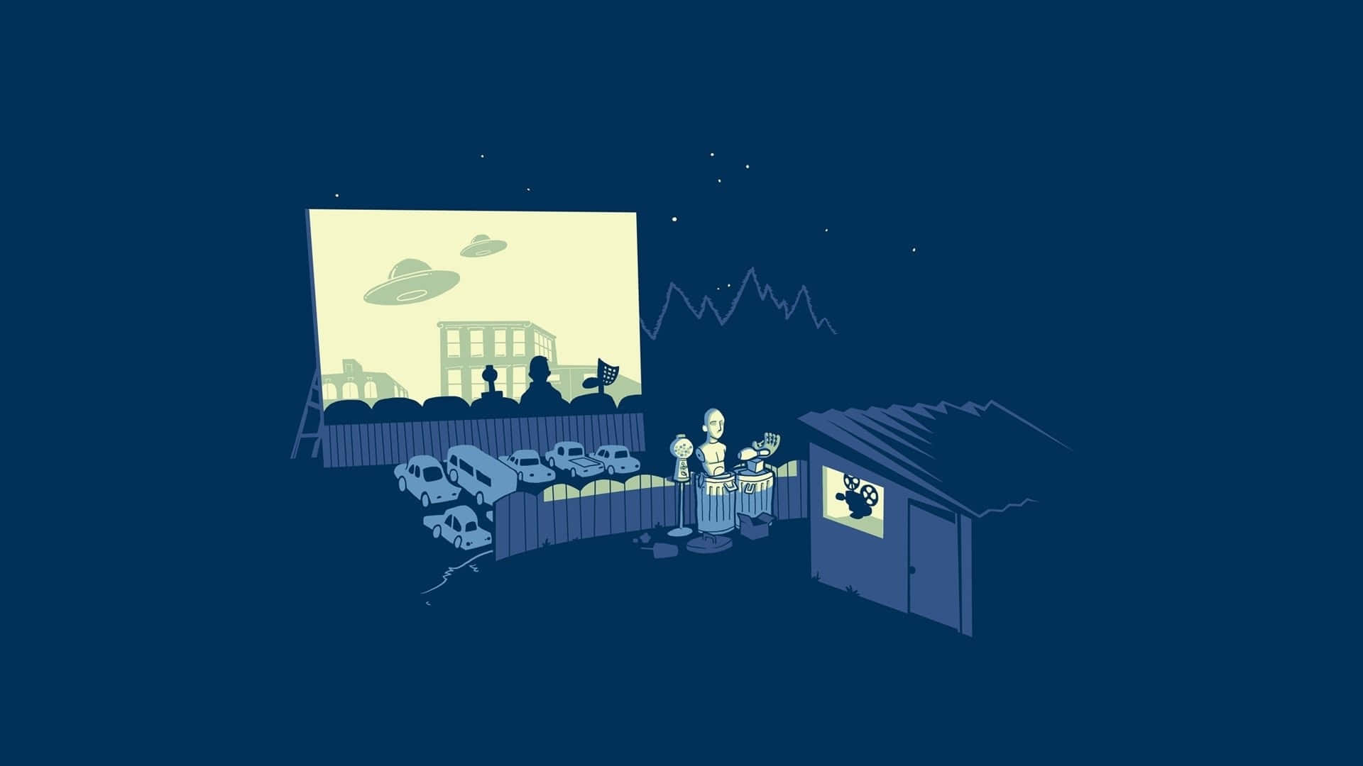 Outdoor Theater Fanart Drawing Background