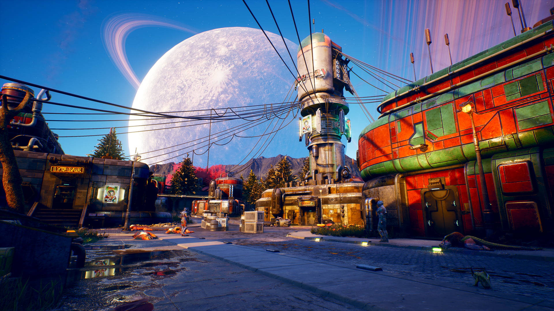 Outer Worlds Adventurous Gameplay Background