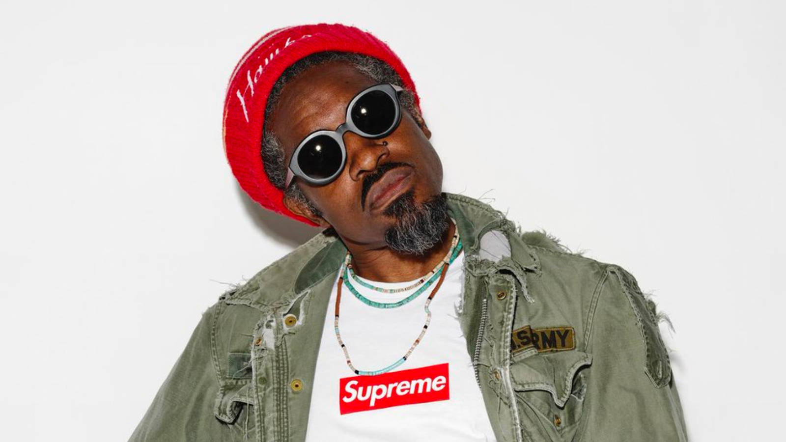 Outkast Andre 3000 Supreme Photoshoot