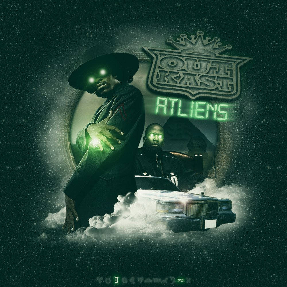 Outkast Atliens Studio Album Art