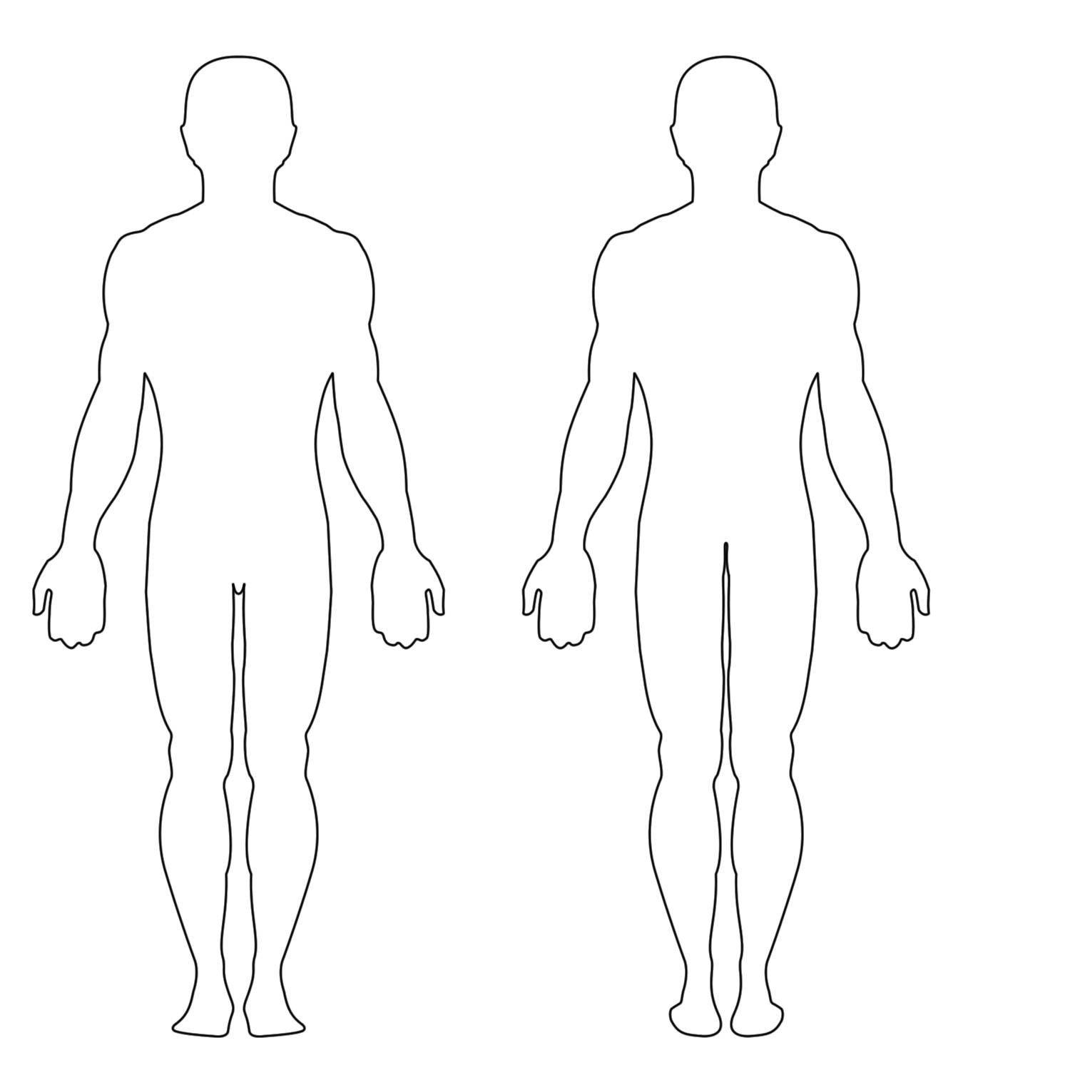 Outline Human Body