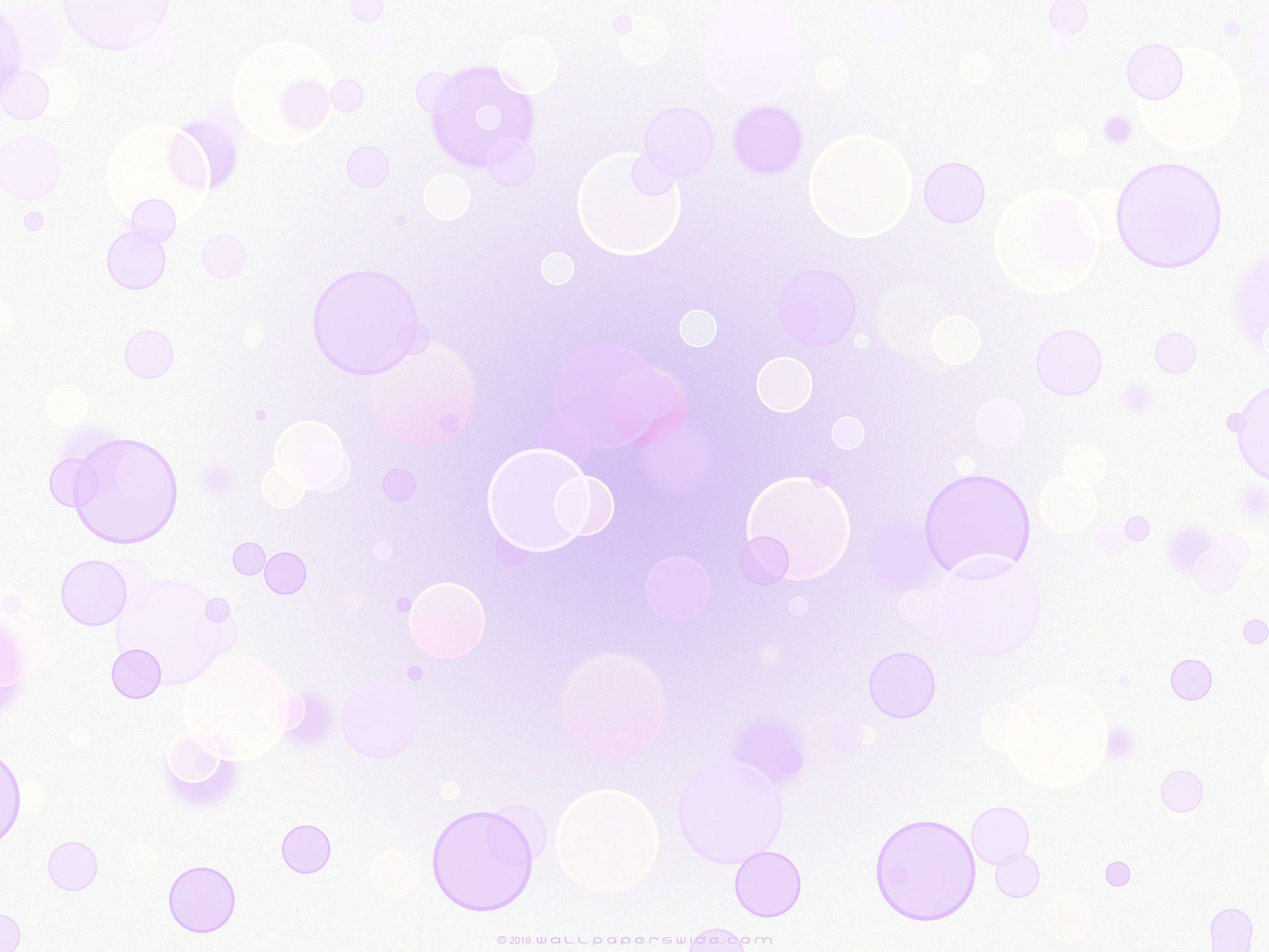 Outline Light Pink Circles Background