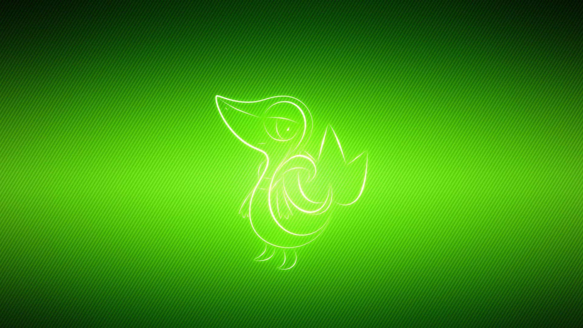 Outline Of Snivy Background