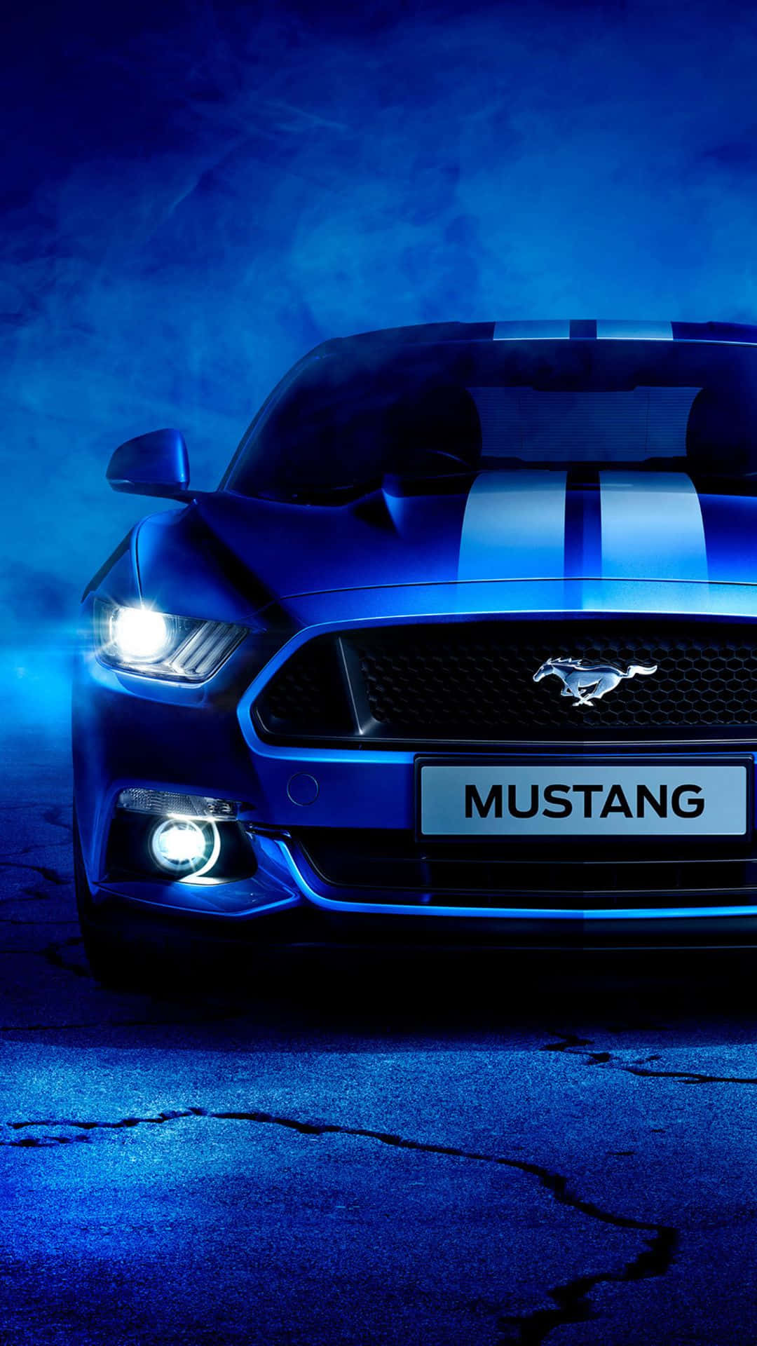 Outrun The Competition With The Mustang Iphone Background