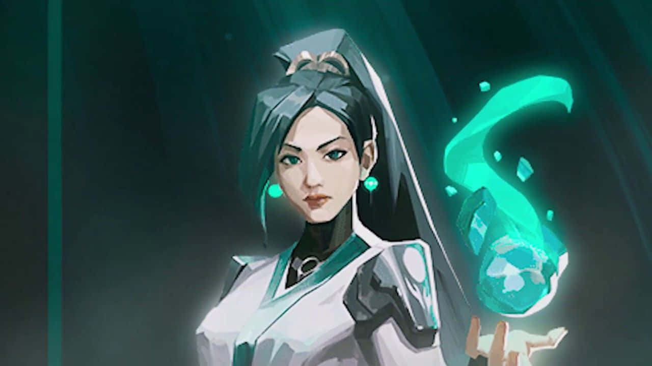 Outsmart The Opposition With Valorant Sage Background