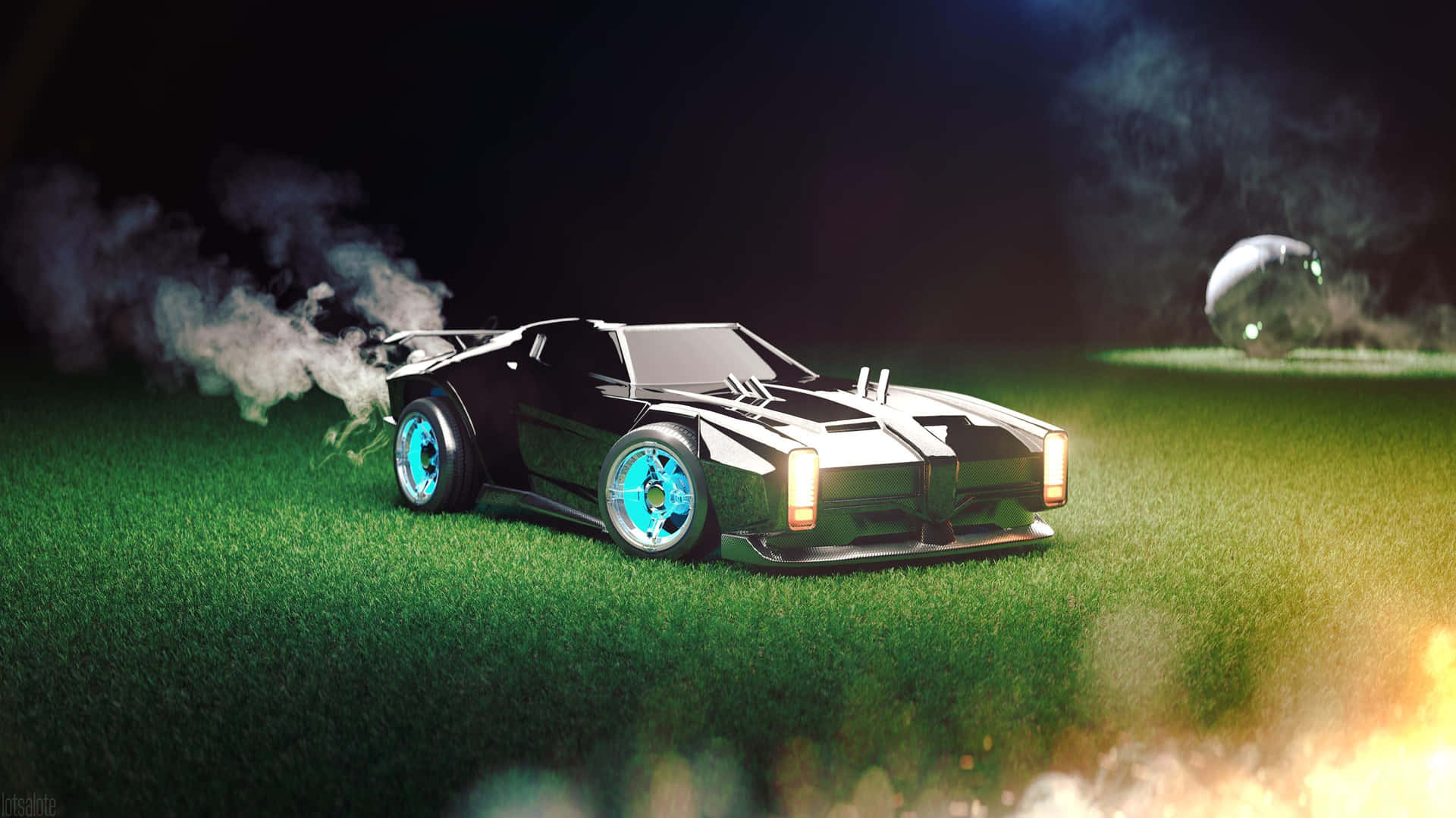 Outstanding Graphics In Rocket League Desktop Background