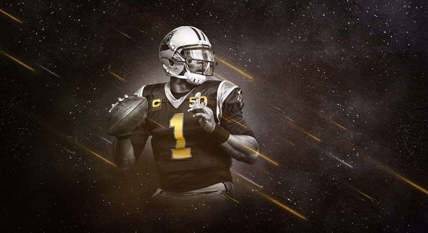 Outstanding Quarterback - Cam Newton Background