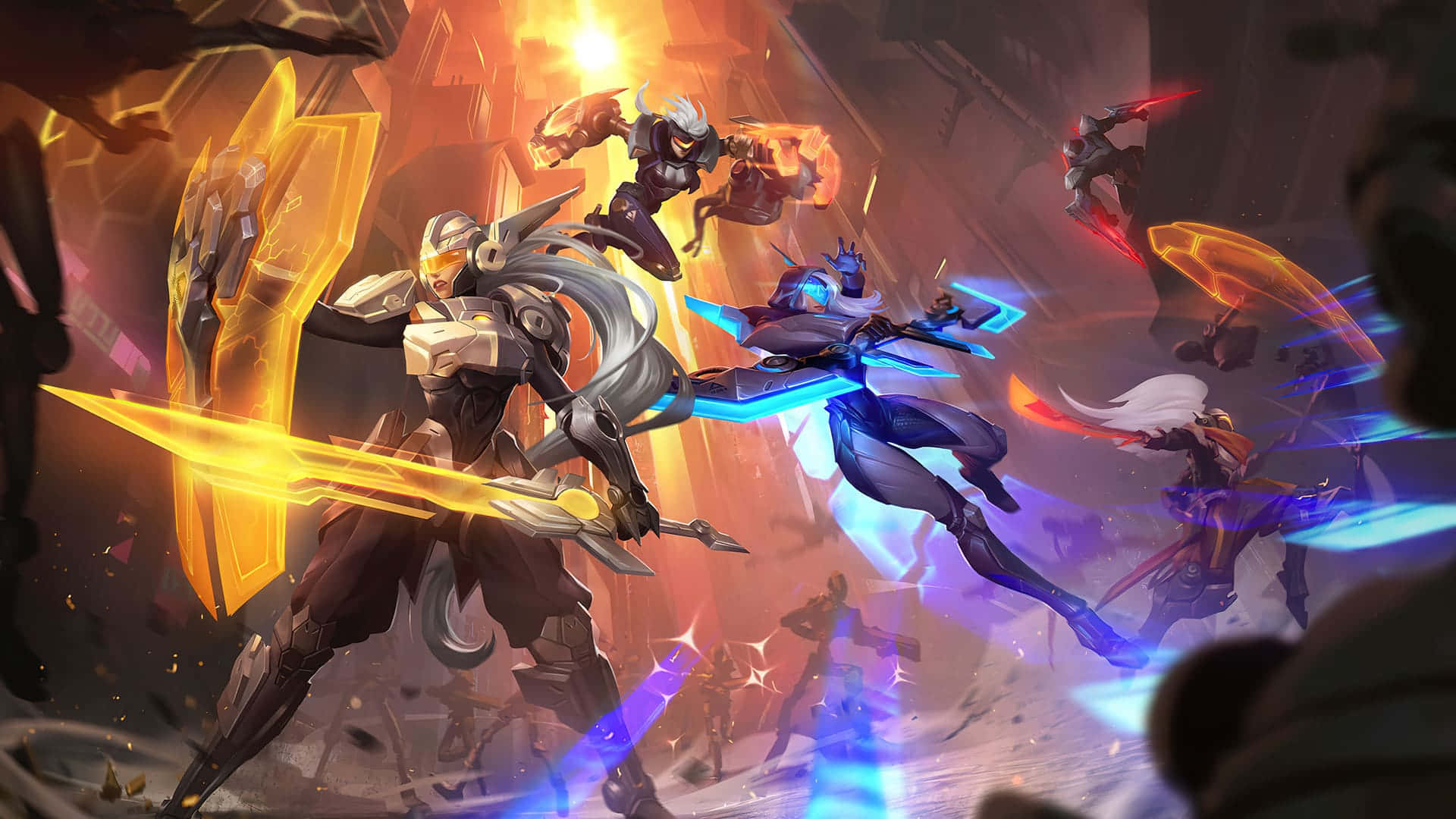 Outwit Your Opponents In League Of Legends Background