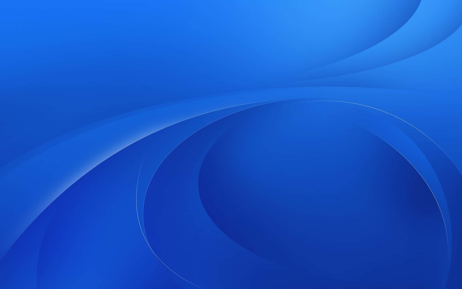Oval Blue Swirls Background