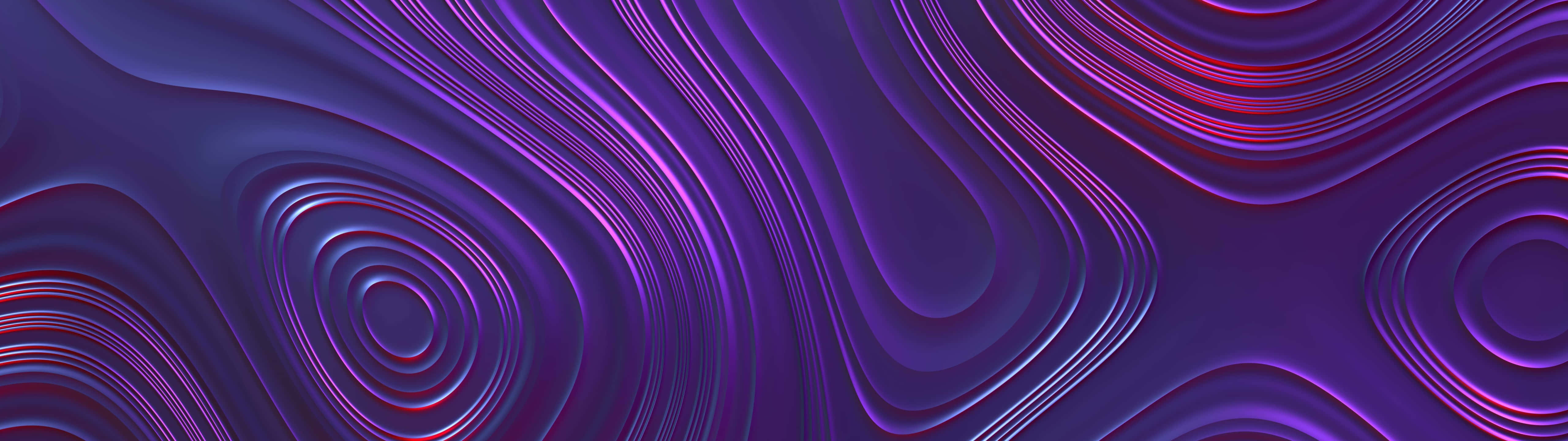 Oval Violet Swirls Background