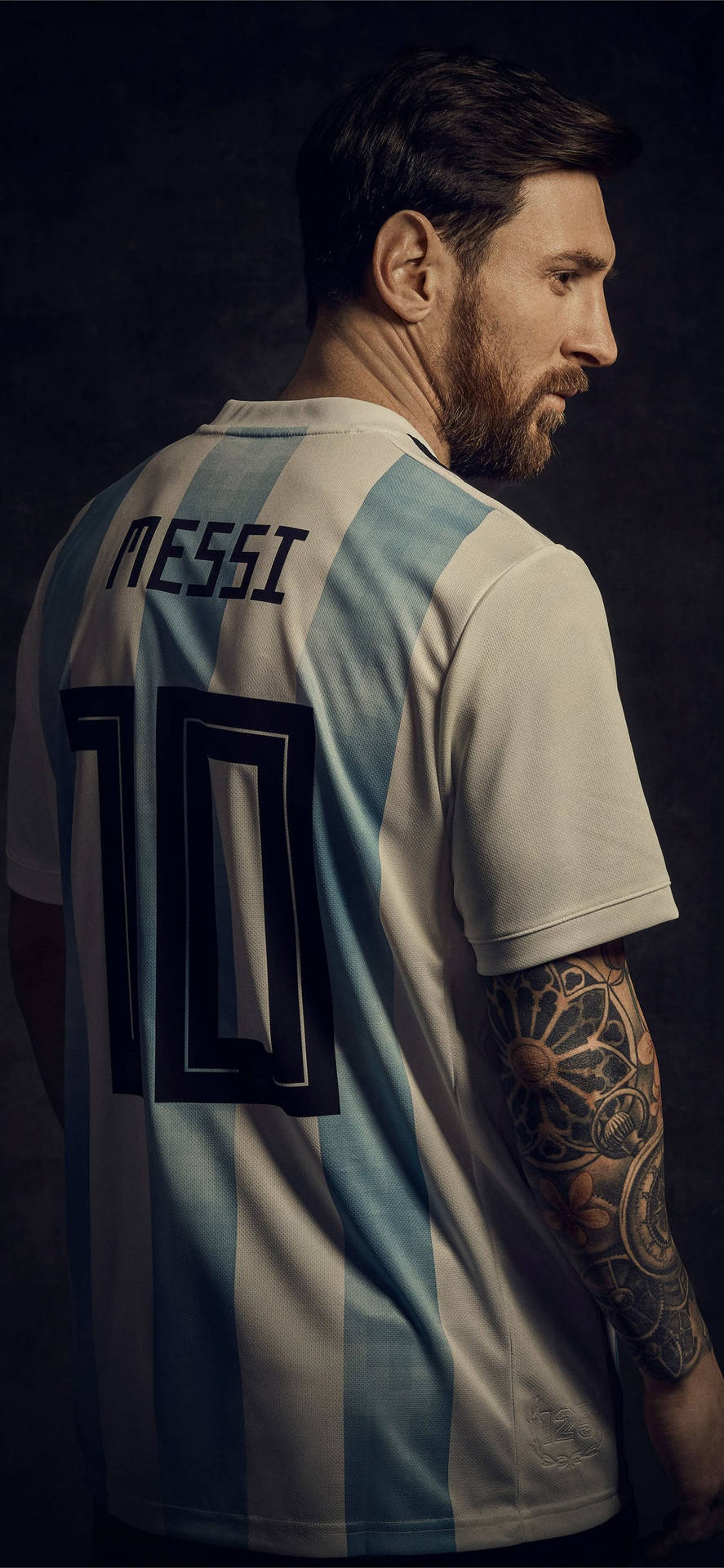 Over Shoulder Messi 4k Ultra Hd Background