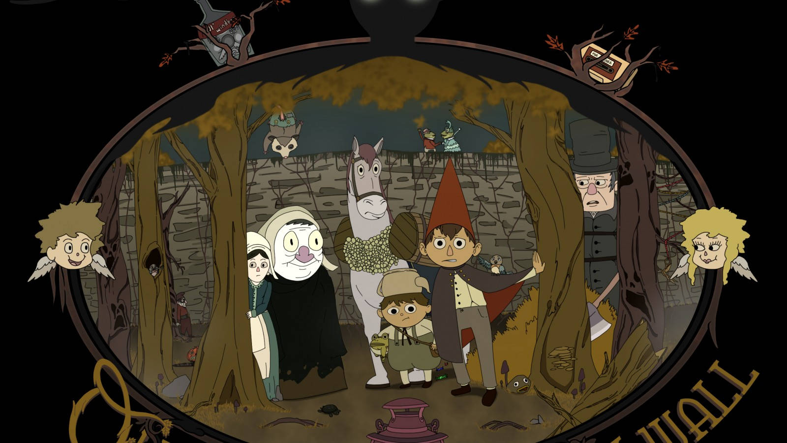 Over The Garden Wall Characters Background