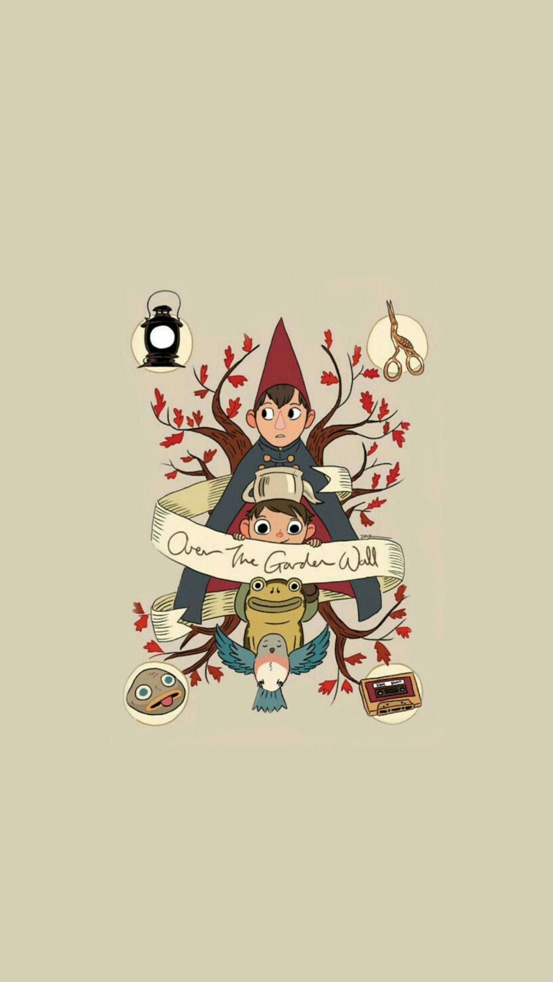 Over The Garden Wall Cute Poster Background