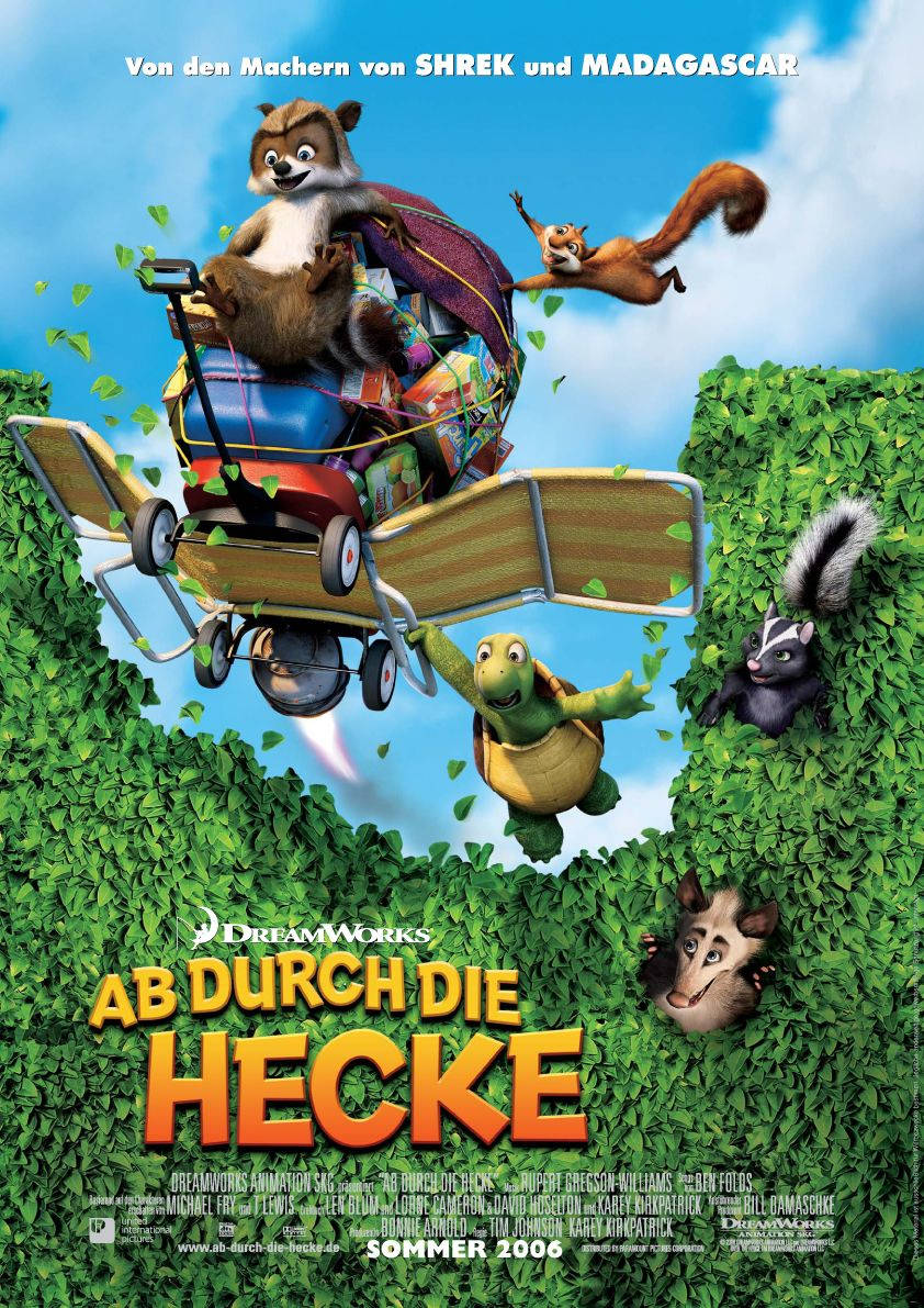 Over The Hedge Cool Movie Poster