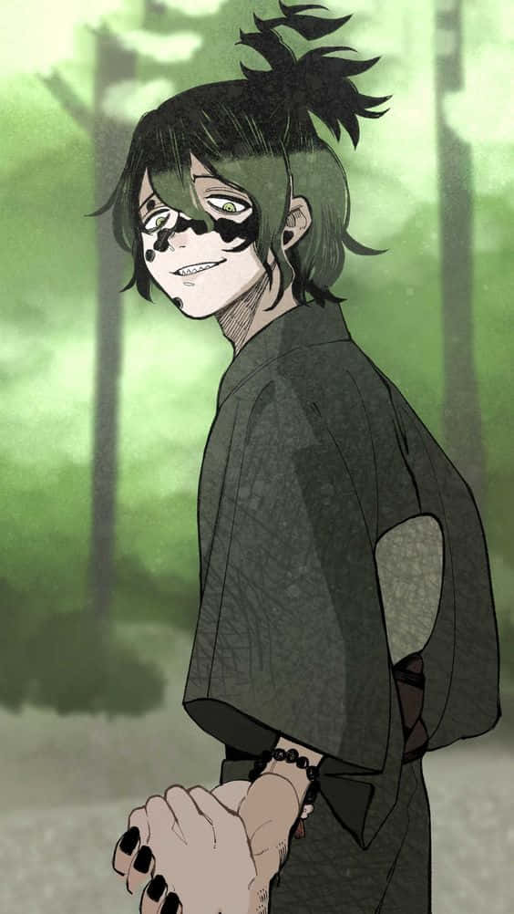 Overcome Obstacles With The Help Of Gyutaro. Background