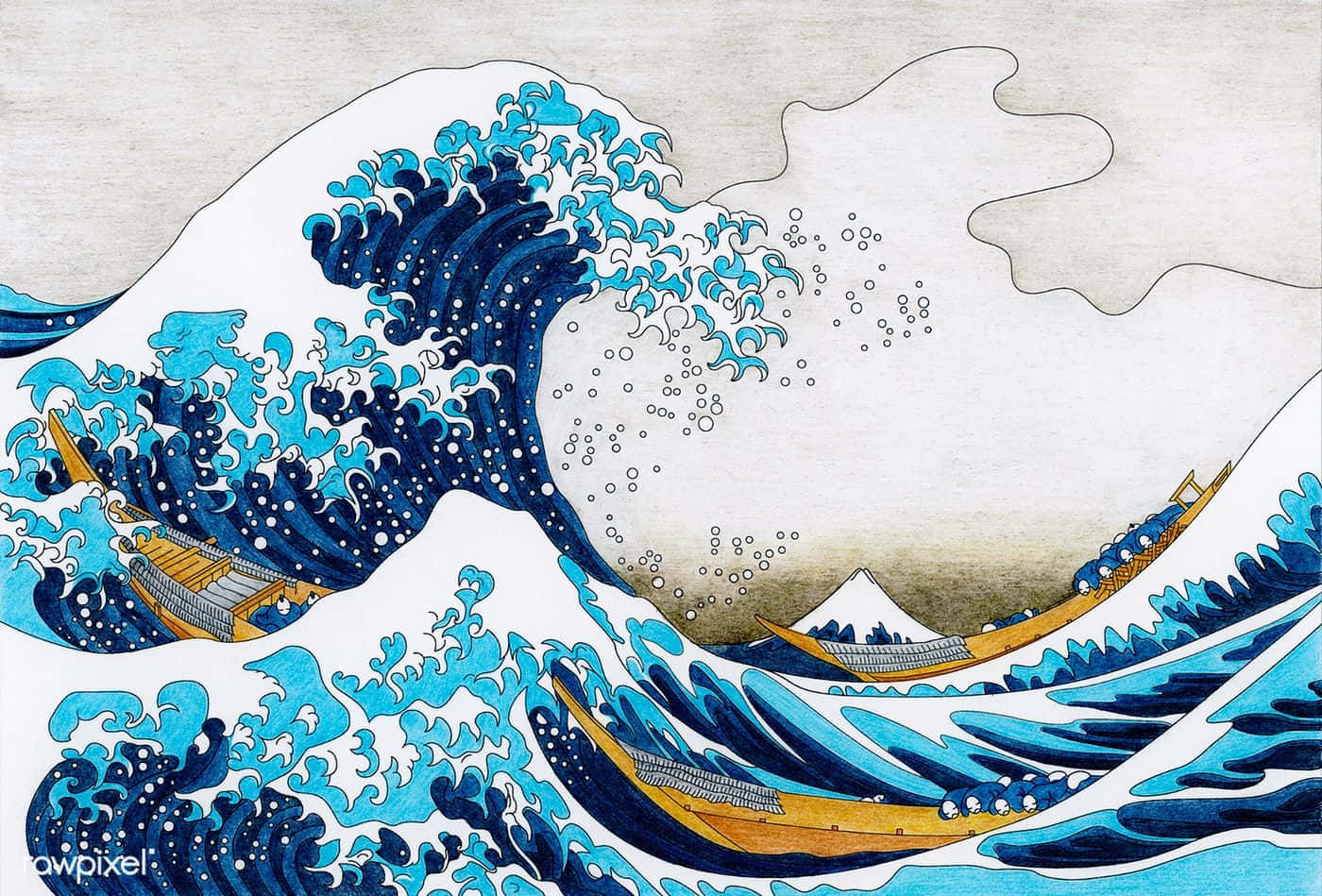 Overcoming The Great Wave Background