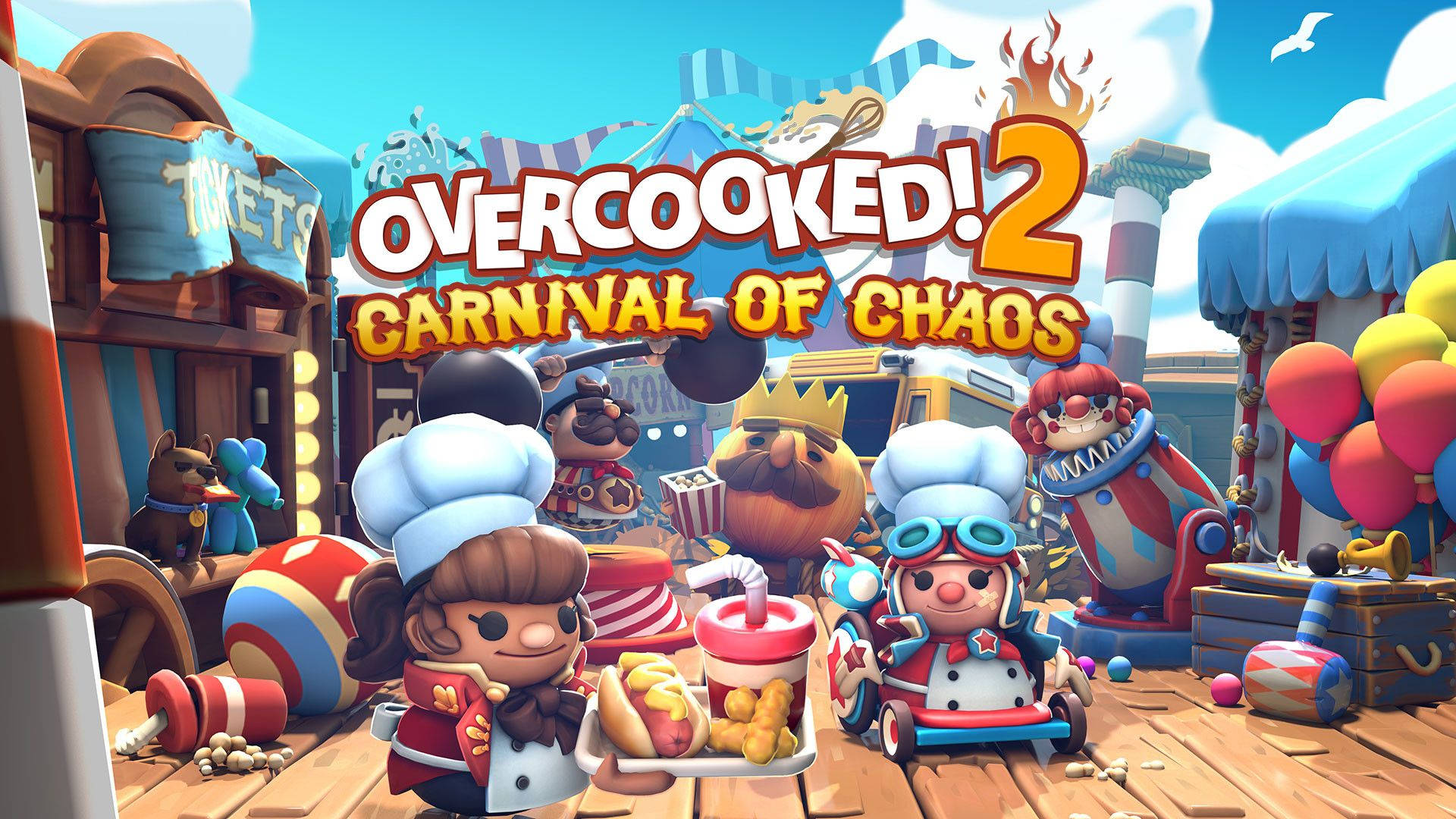 Overcooked 2 Carnival Of Chaos Background