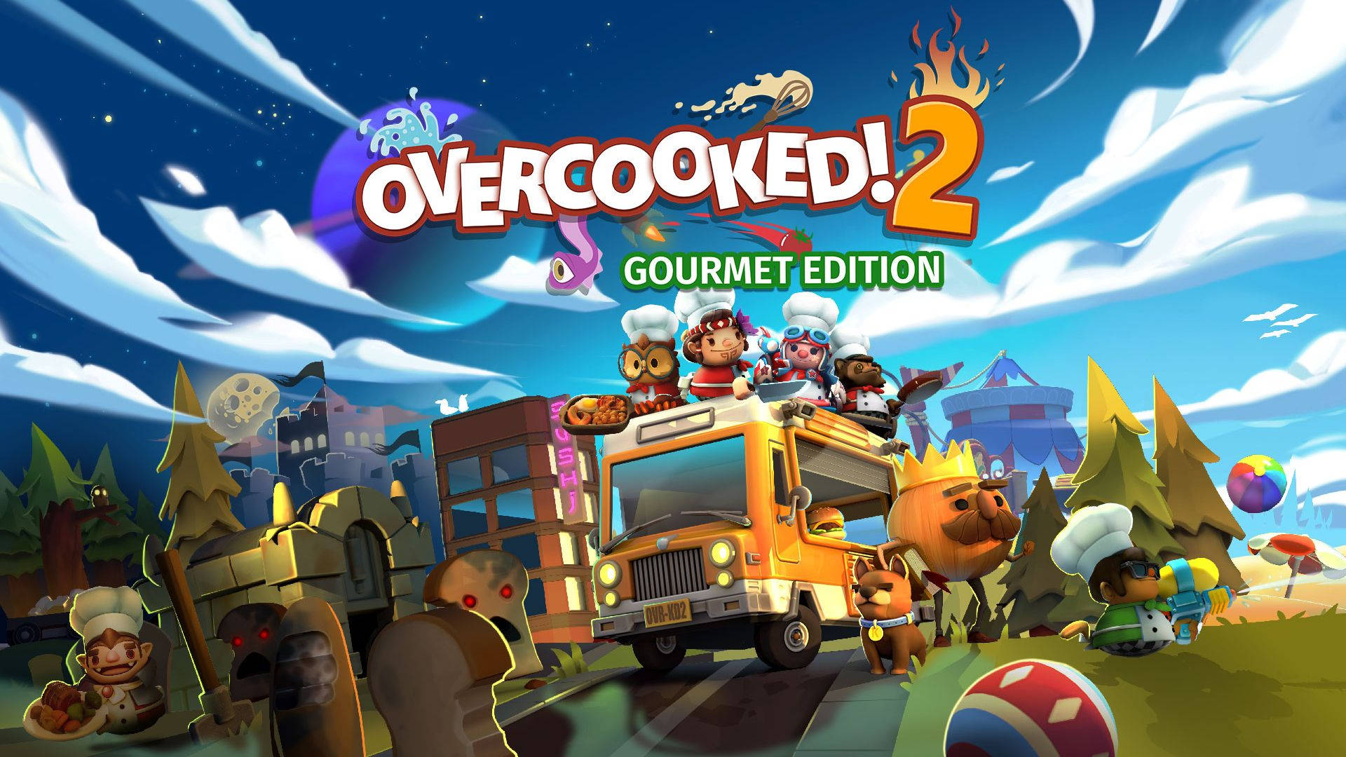 Overcooked 2 Gourmet Edition Background