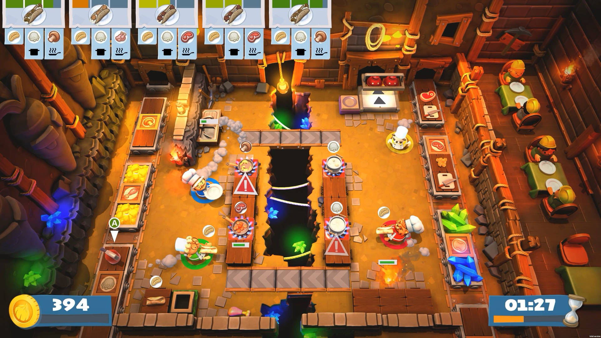 Overcooked Gapped Floor