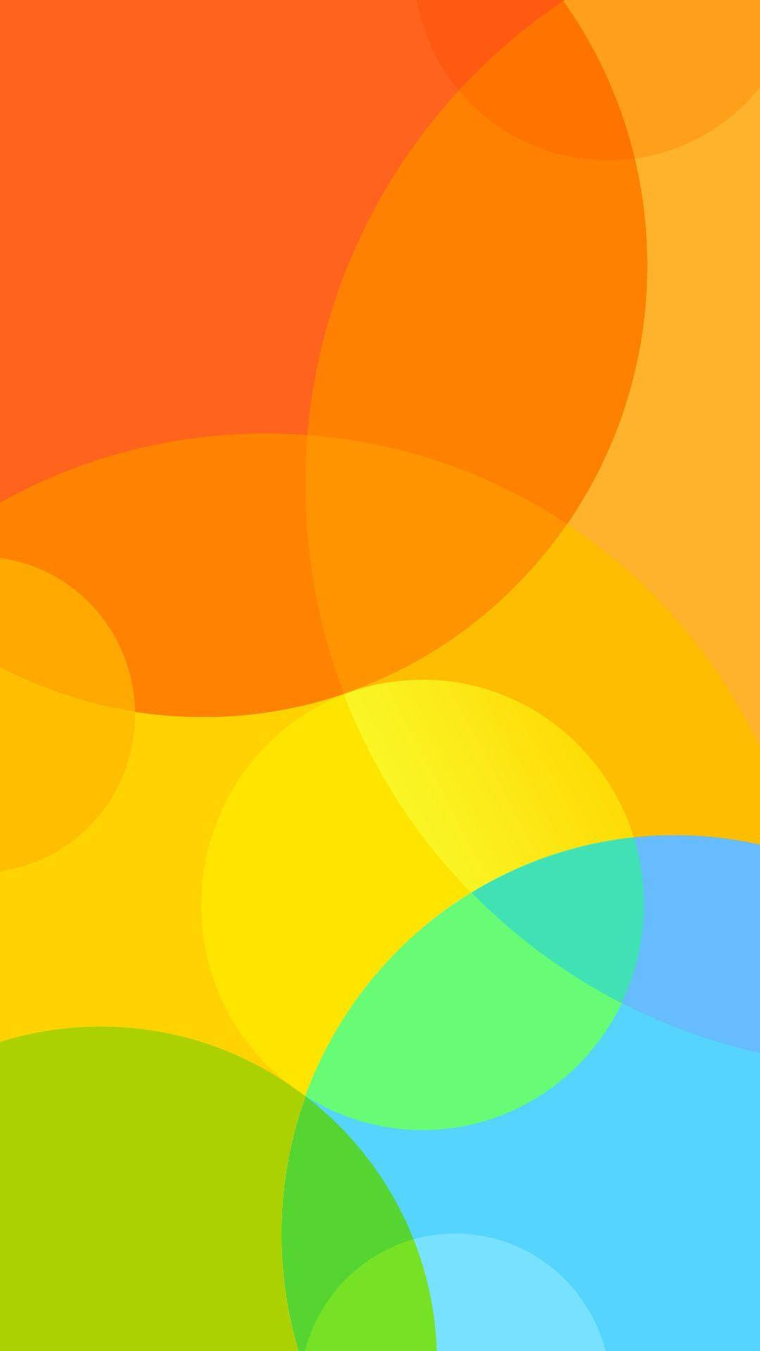 Overlapping Colored Circles Miui