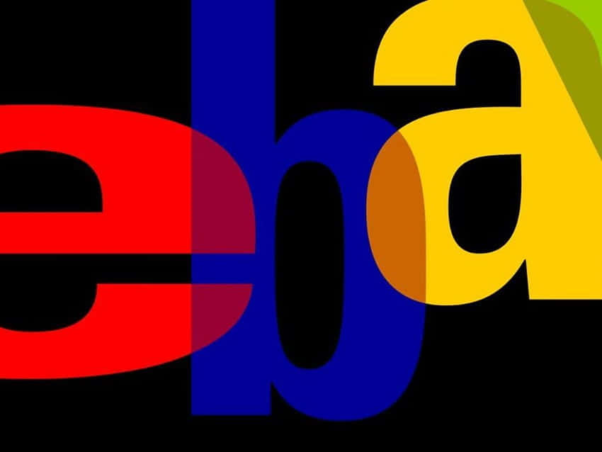 Overlapping Ebay Uk Logo Background