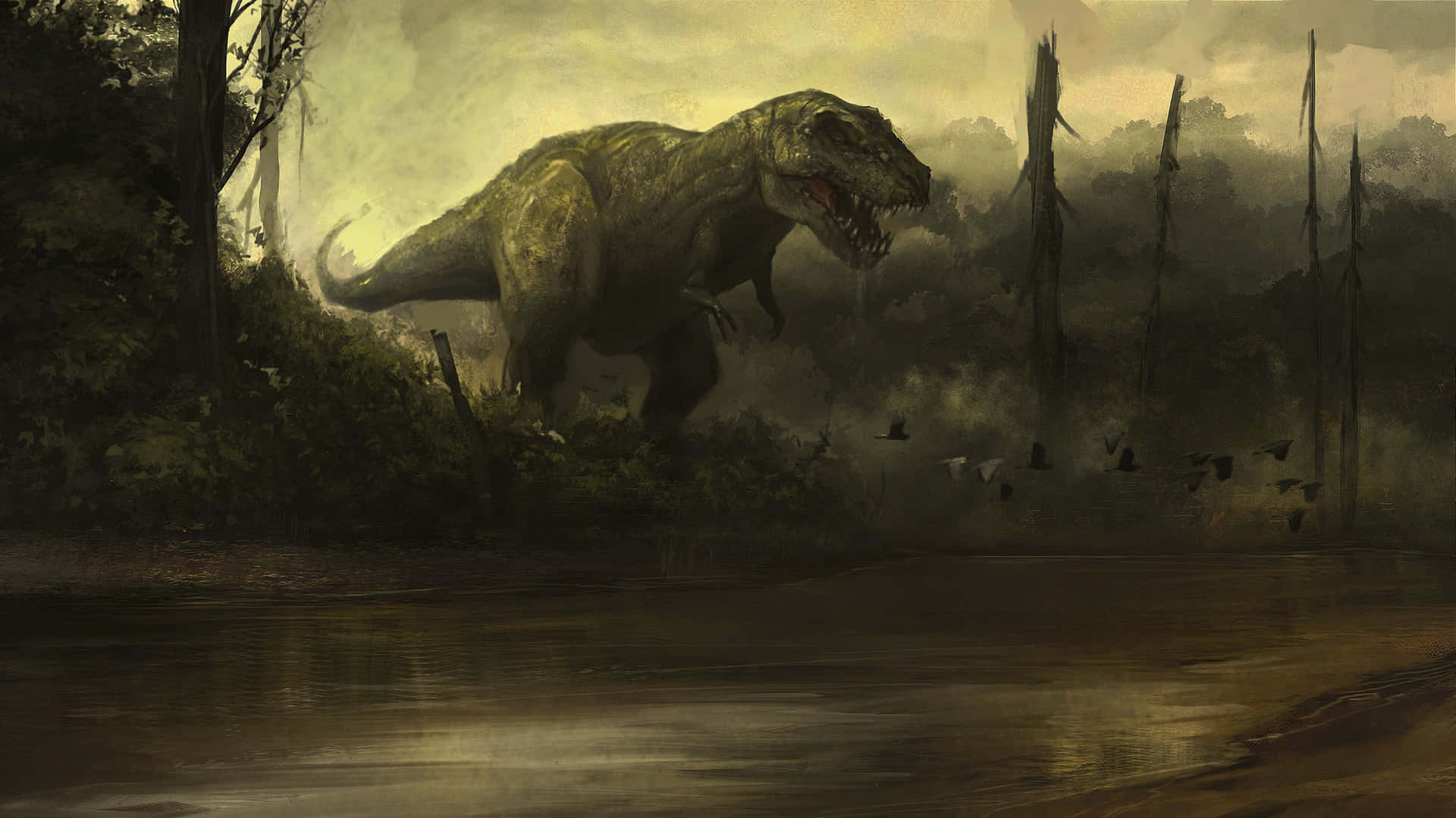 Overt Dinosaur Background